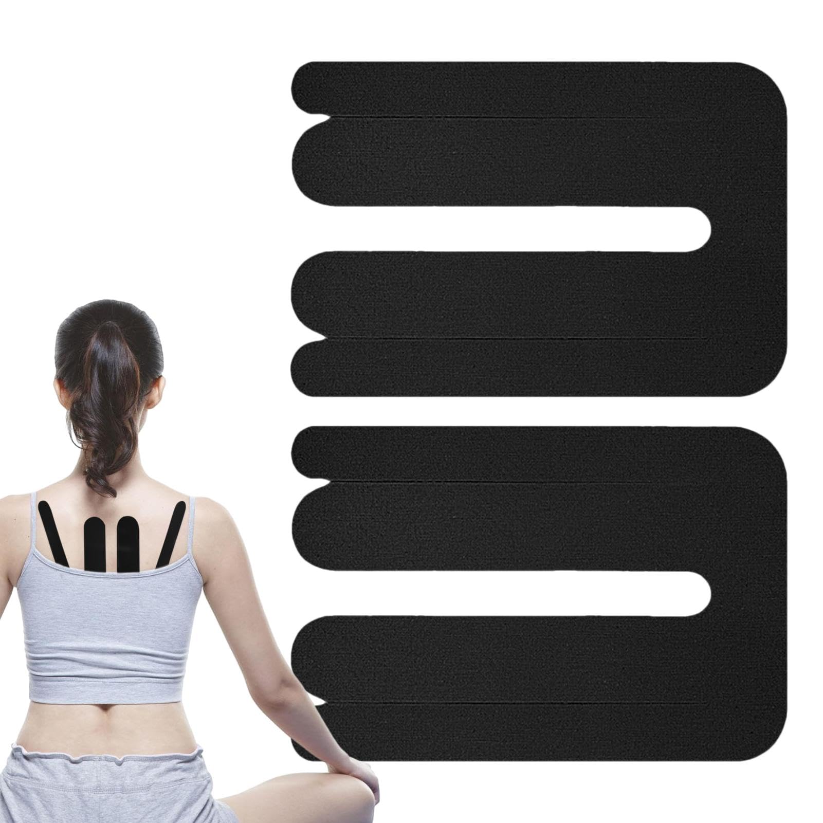 Elastic Sports Tape for Knees, Shoulders, Wrists & Ankles - Breathable Muscle Support Tape for Athletes & Active Lifestyles | Ideal for Running, Gym Workouts, Basketball & Injury Recovery