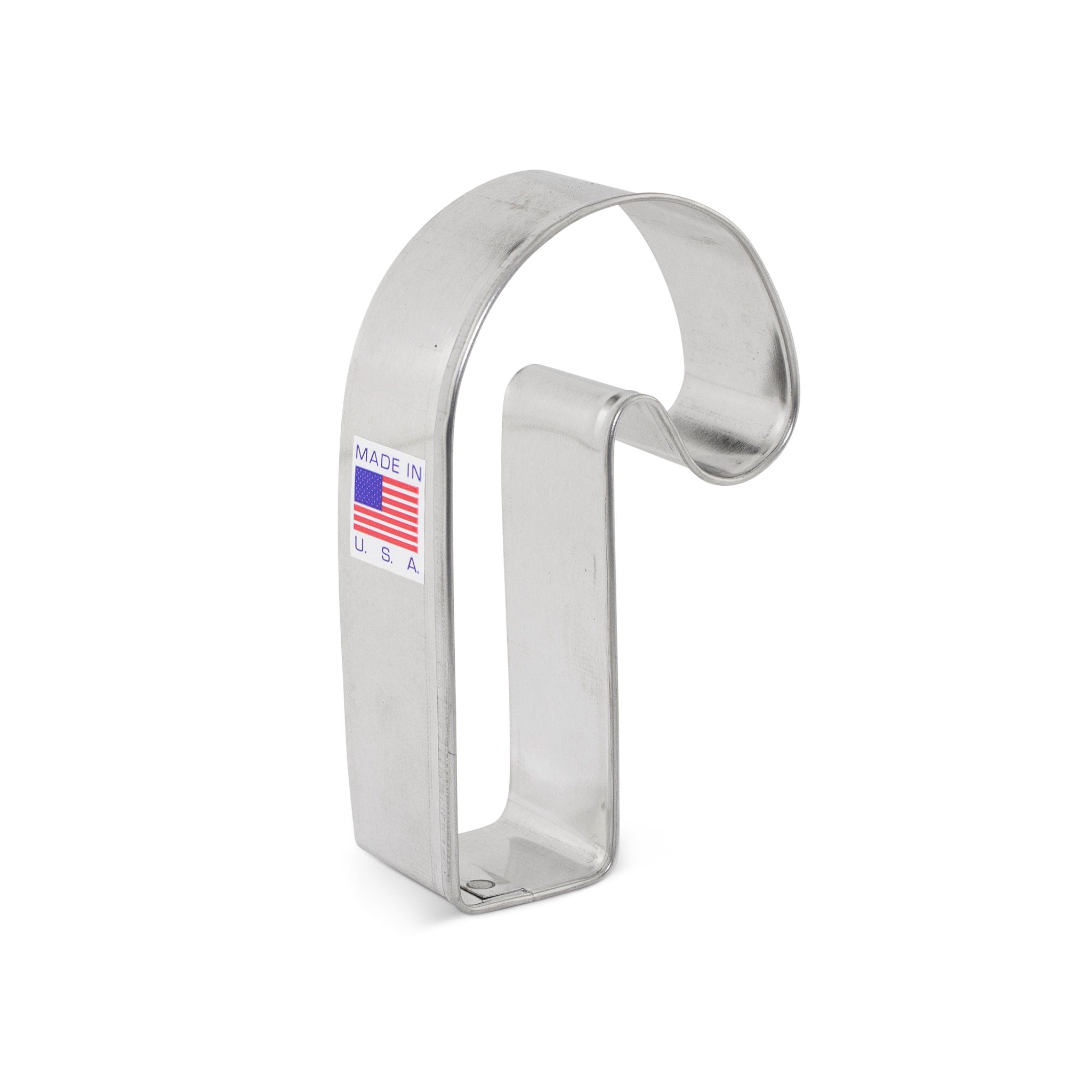 Christmas Candy Cane Cookie Cutter - Stainless Steel Holiday Baking Tool for Festive Cookies, Gingerbread & Holiday Treats | Perfect for Christmas Baking, Cookie Decorating & Holiday Party Desserts