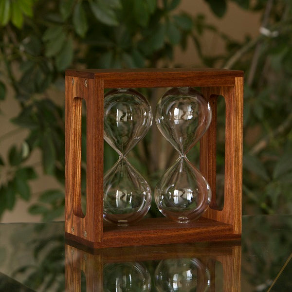 Premium Chechen Double Hourglass Sand Timer Kit - Perfect for Meditation, Yoga, and Time Management - Ideal for Home, Office, and Classroom Use