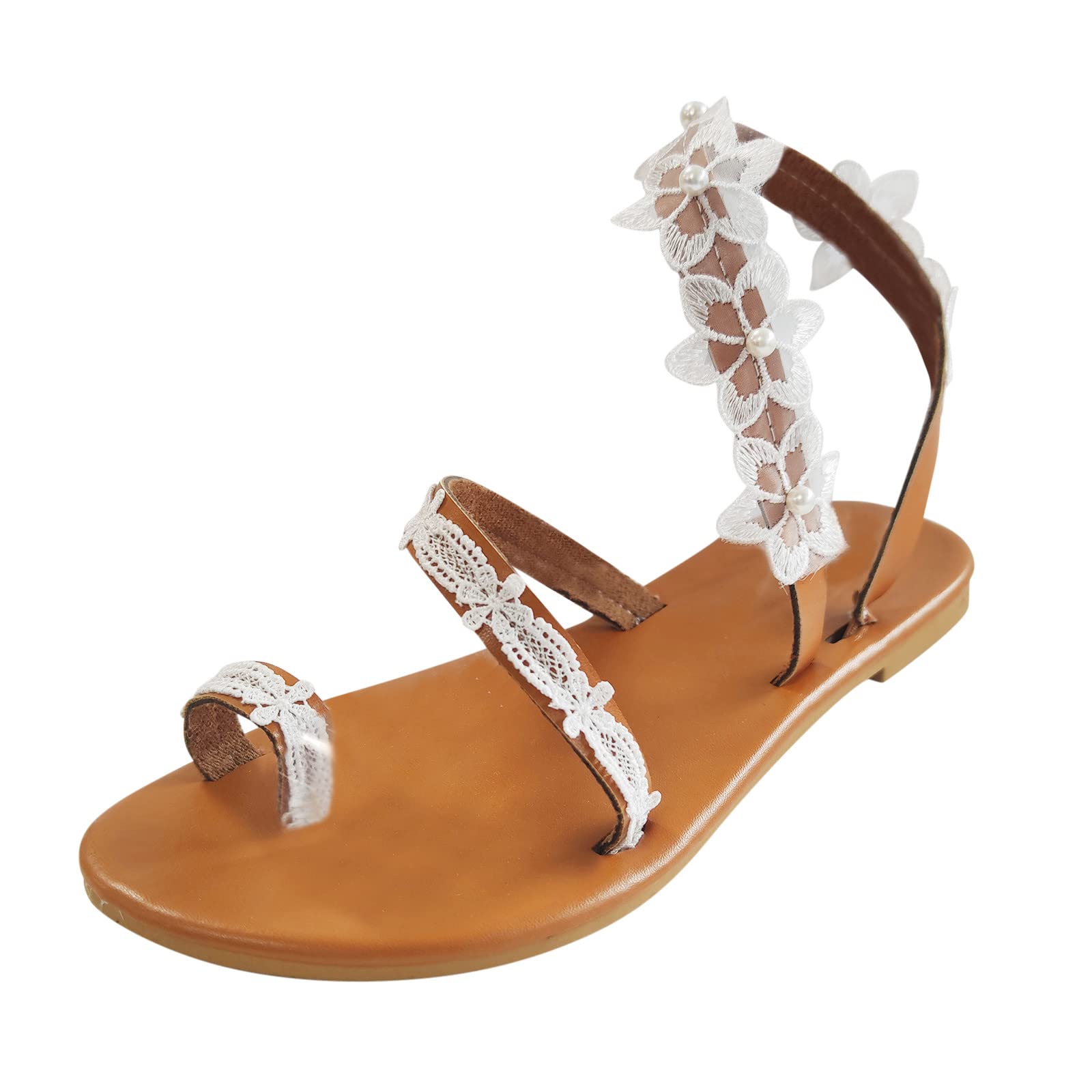 Women's Braided Strappy Wedge Sandals - Platform Espadrilles with Ankle Strap & High Heel - Comfortable Summer Dress Shoes for Beach, Wedding & Party Occasions
