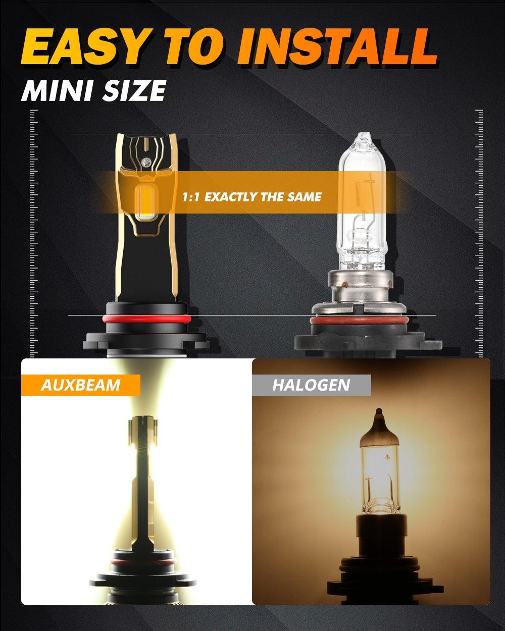 9005 D4S LED Headlight Bulbs for 2011-2019 Toyota Sienna - High Brightness, Easy Installation - Perfect for Night Driving and Foggy Conditions