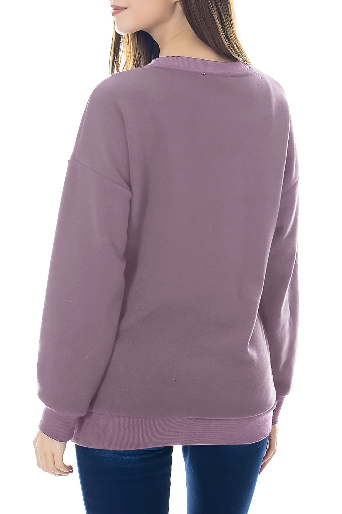 Smallshow Fleece Maternity Nursing Sweatshirt - Cozy Long Sleeve Breastfeeding Top for Moms | Perfect for Nursing, Lounging & Winter Comfort