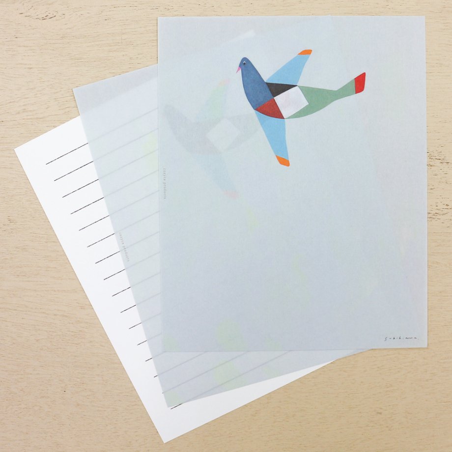 Elegant Bird Anotori Letter Set - Premium Writing Papers & Envelopes for Handwritten Notes, Thank You Cards & Personal Correspondence - Perfect for Weddings, Anniversaries & Special Occasions