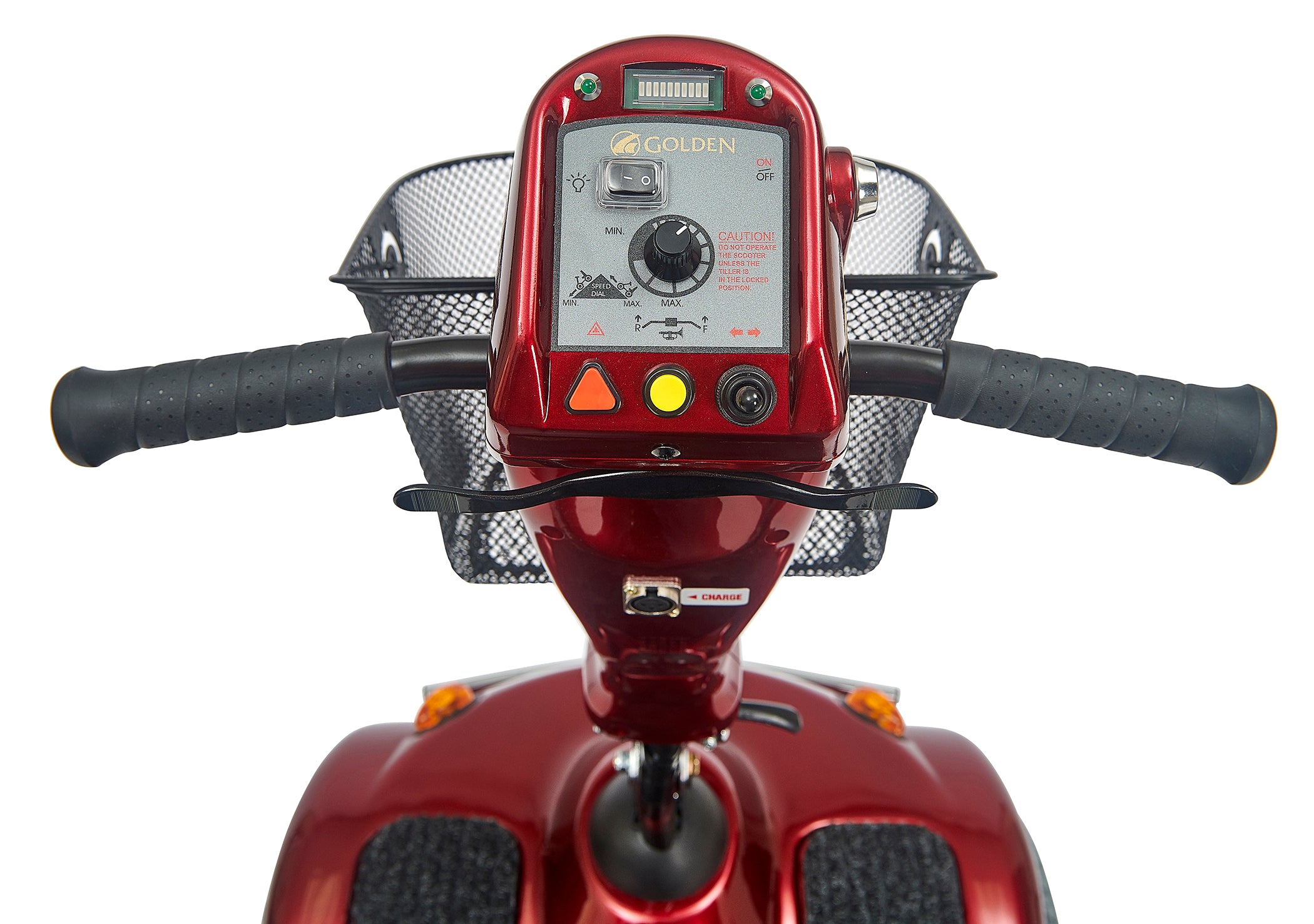 Golden Avenger 4 Wheel Mobility Scooter for Adults - Lightweight Electric Scooter with Comfortable Seat & Long Battery Life - Perfect for Shopping, Travel & Outdoor Activities