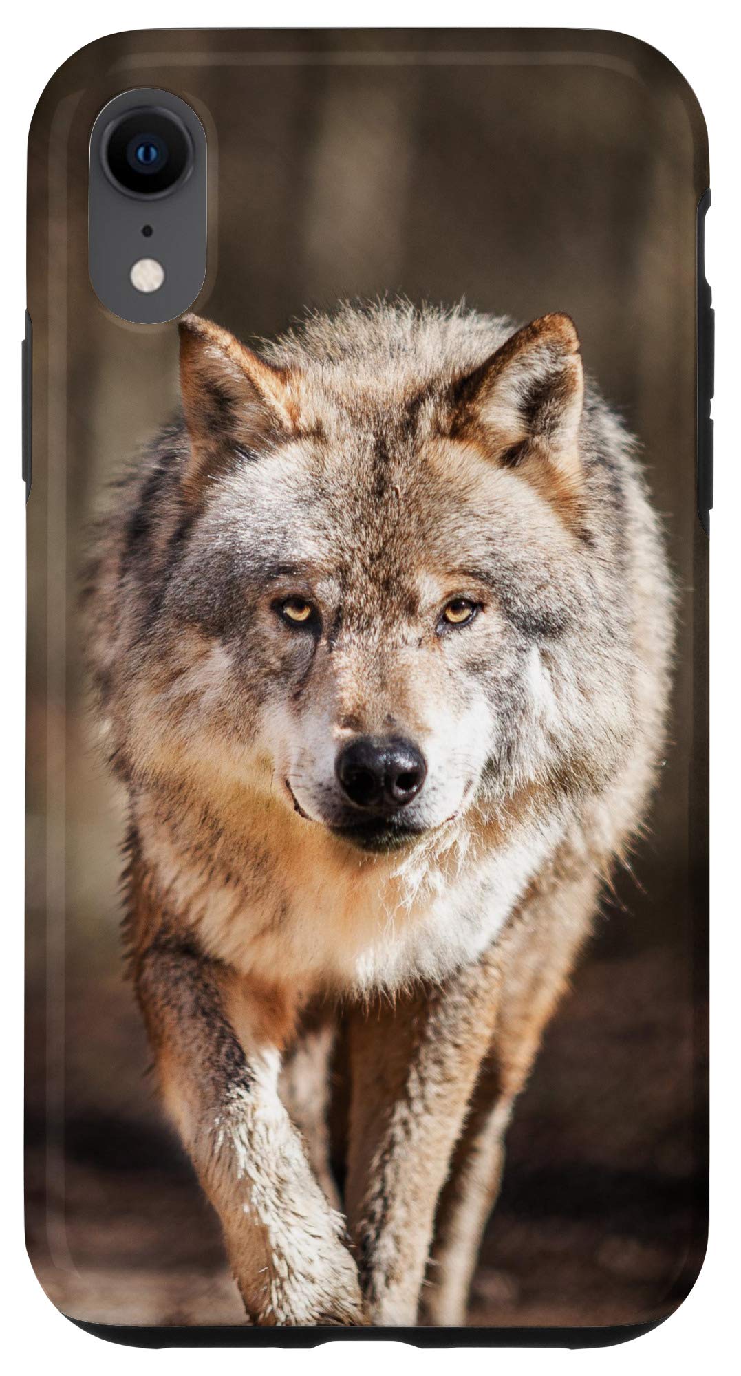 Premium iPhone XR Wolf Design Phone Case - Durable Protective Cover with Stylish Wolf Print for Men & Women - Perfect for Outdoor Adventures, Travel & Daily Use