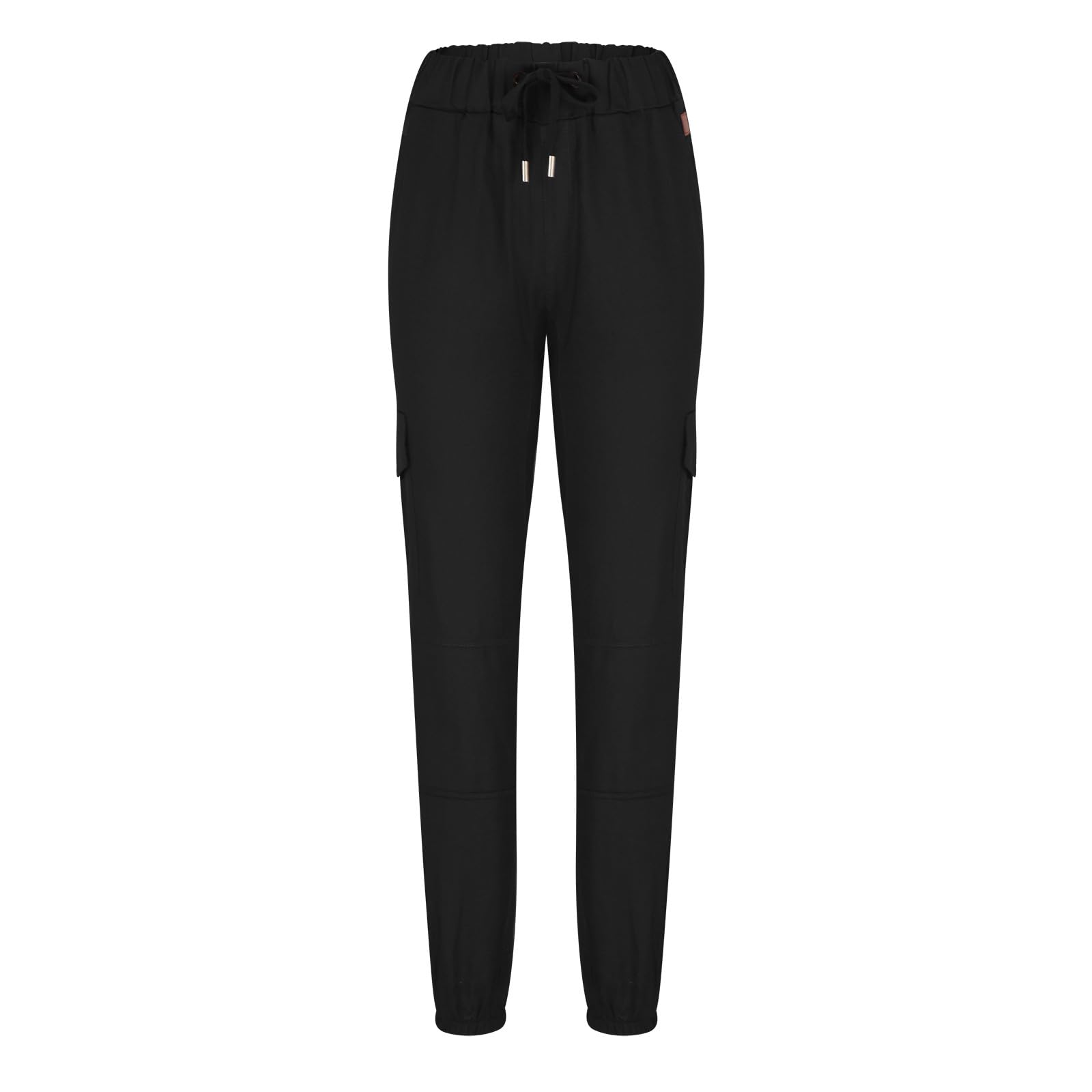 Men's Elastic Waist Sweatpants with Pockets - Trendy Wide Leg Dress Pants for Casual Wear, Lounge & Office | Comfortable Trousers for Everyday Use