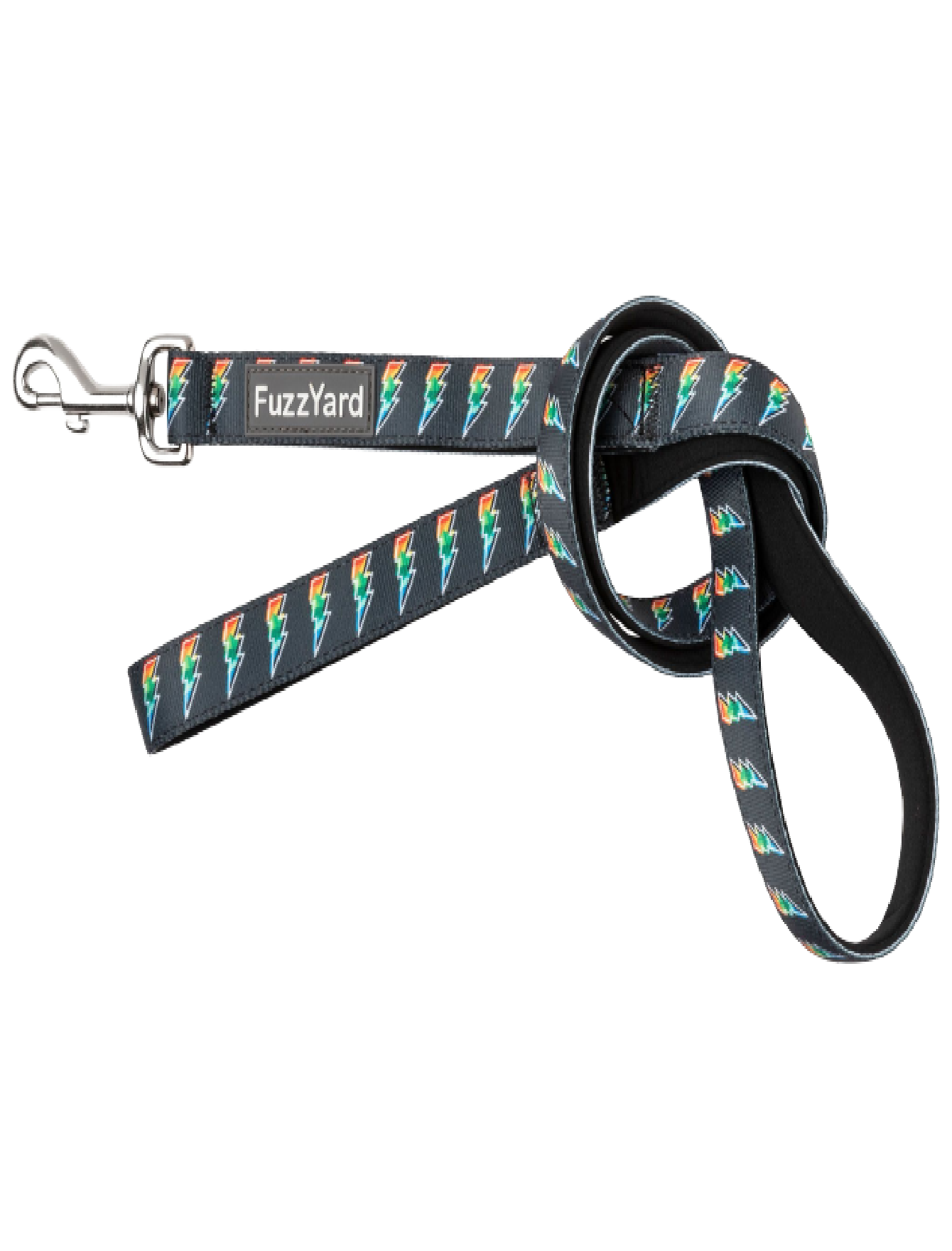 FuzzYard Reflective Dog Leash for Small & Large Dogs - High Visibility Volt Green for Night Walks, Jogging & Outdoor Adventures