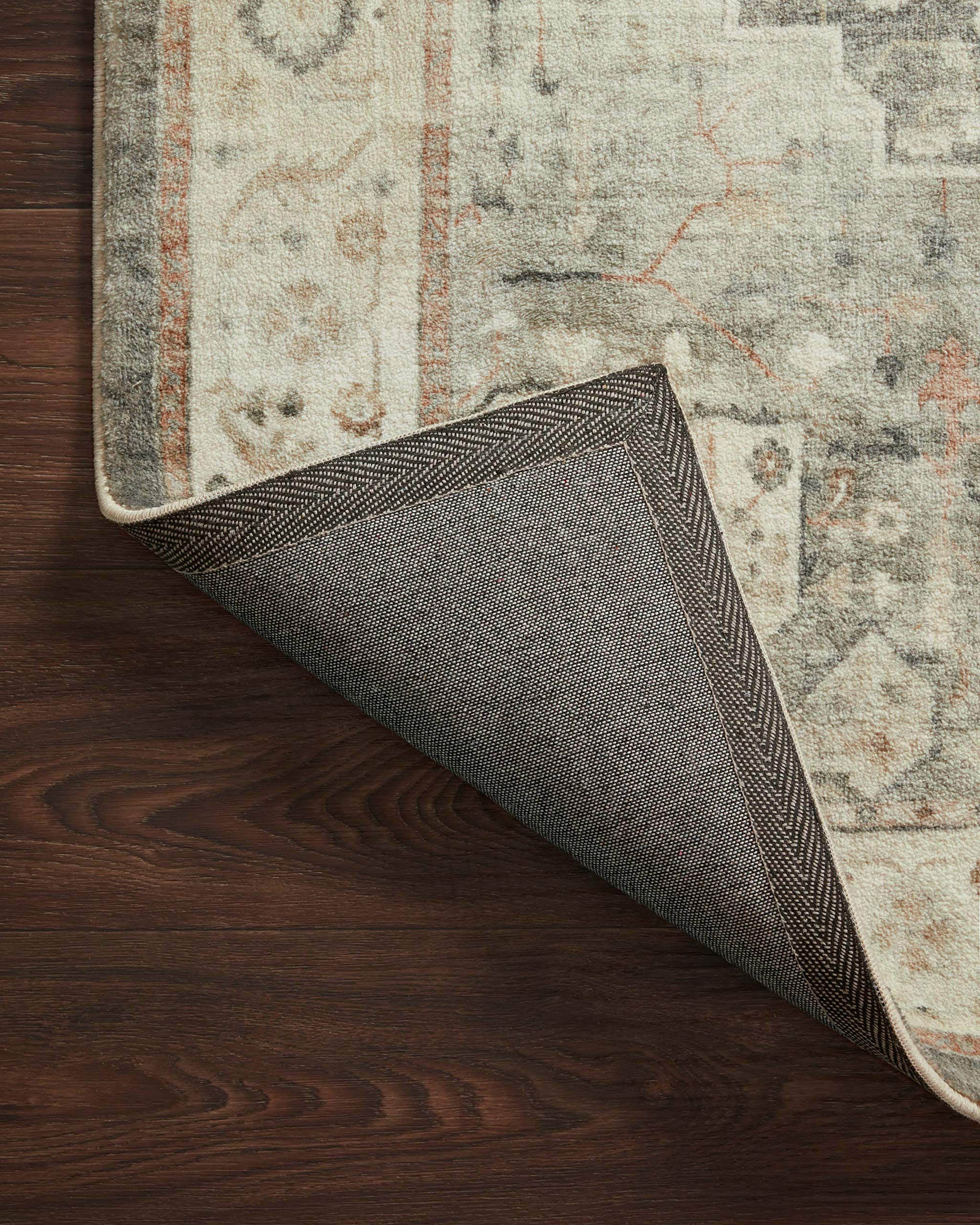 Loloi II Rosette Slate/Ivory 2'2
