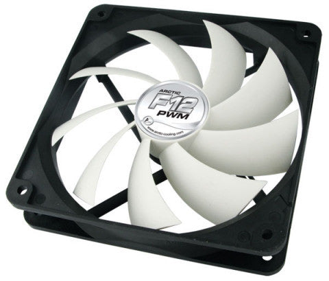 ARCTIC F12 120mm PWM PC Case Fan - High Performance Cooling for Gaming PCs, Workstations & Home Computers - Ultra Quiet Computer Cooling Fan for Optimal Airflow