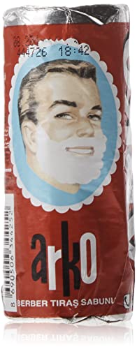 Arko Shaving Soap Stick - 75g for Men | Natural Moisturizing Shaving Cream | Perfect for Travel & Daily Shaving Routine