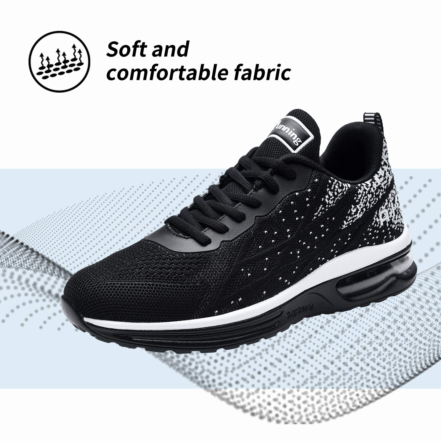 RomenSi Women's Air Athletic Running Sneakers - Lightweight Breathable Gym & Tennis Shoes for Women - US Size 5.5-11 - Perfect for Jogging, Workouts & Casual Wear