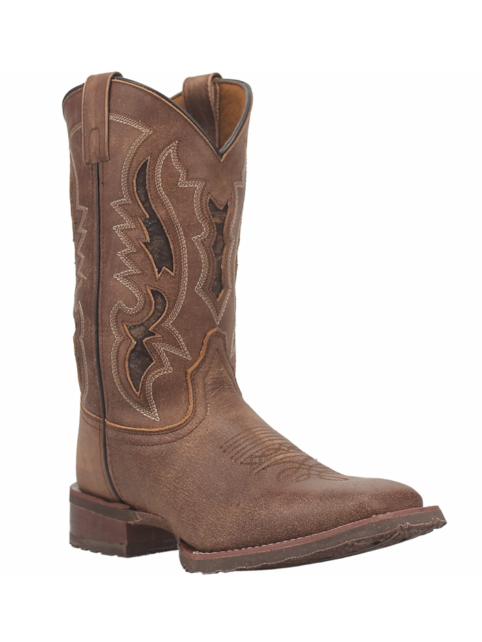 Laredo 7952 Men's Leather Boots - Tan Martin Style for Comfort & Durability | Perfect for Work, Outdoor & Casual Wear