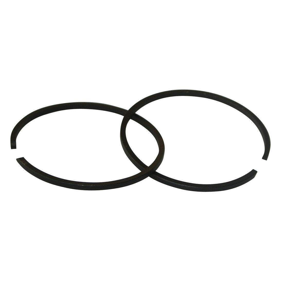 2Pcs Piston Rings Replacement for 25Cc 2500 Gas Chainsaw Engine Parts - Compatible with Chinese Models - Perfect for Chainsaw Repair & Maintenance