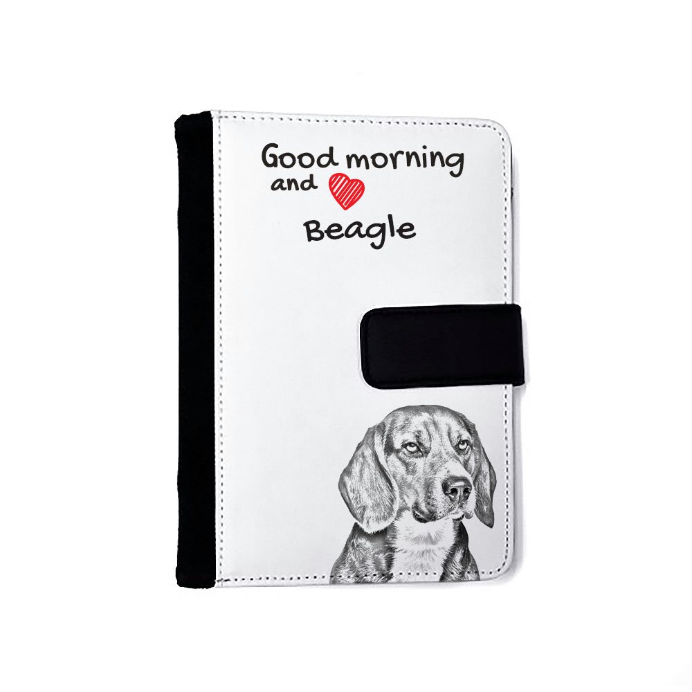 Premium Eco-Leather Notebook with Beagle Design - Stylish Journal for Writing, Sketching & Note-Taking - Perfect Gift for Dog Lovers & Office Use