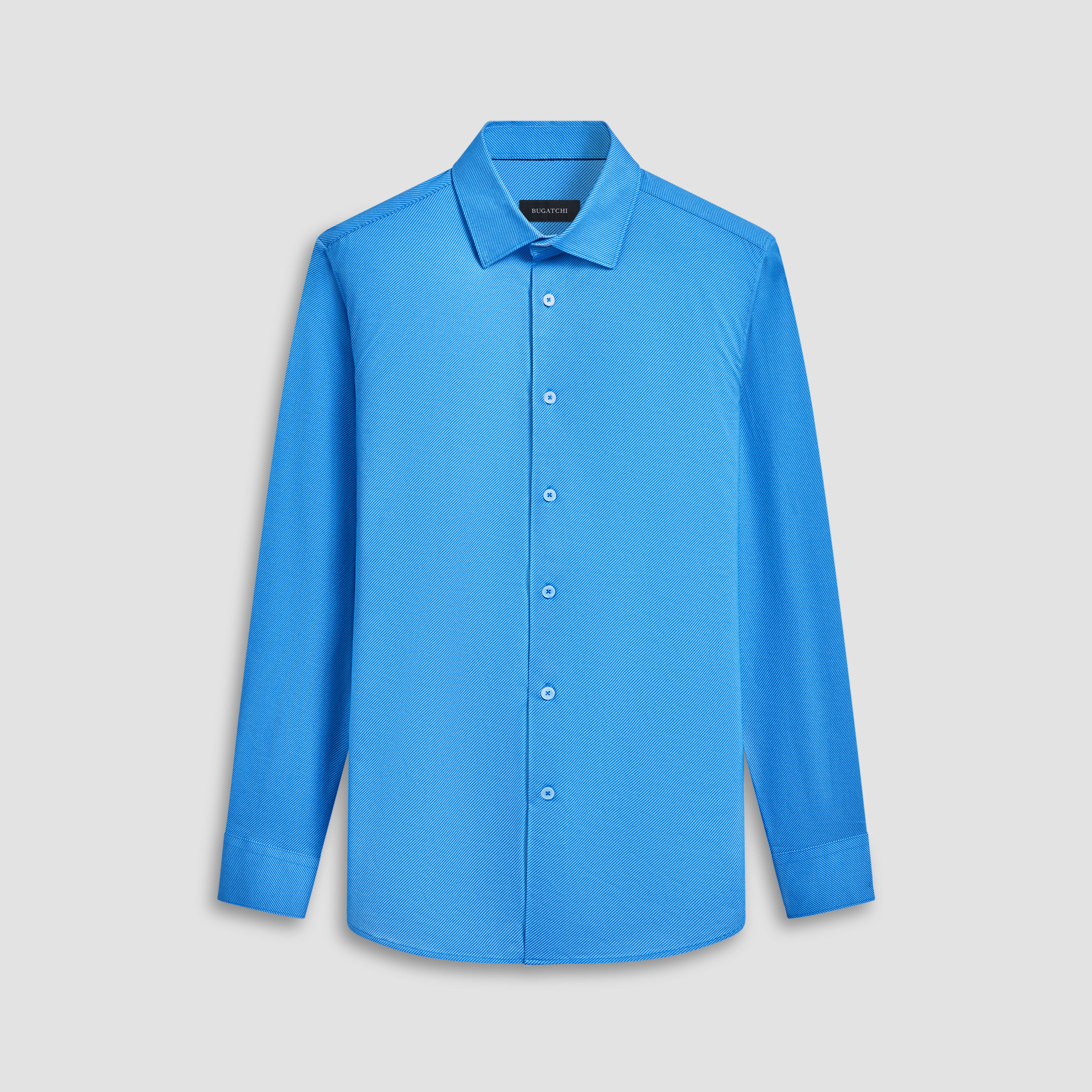 James Diagonal Pin Stripe Cotton Shirt for Men - Premium Comfort Casual & Business Wear | Perfect for Office, Date Night & Outdoor Events