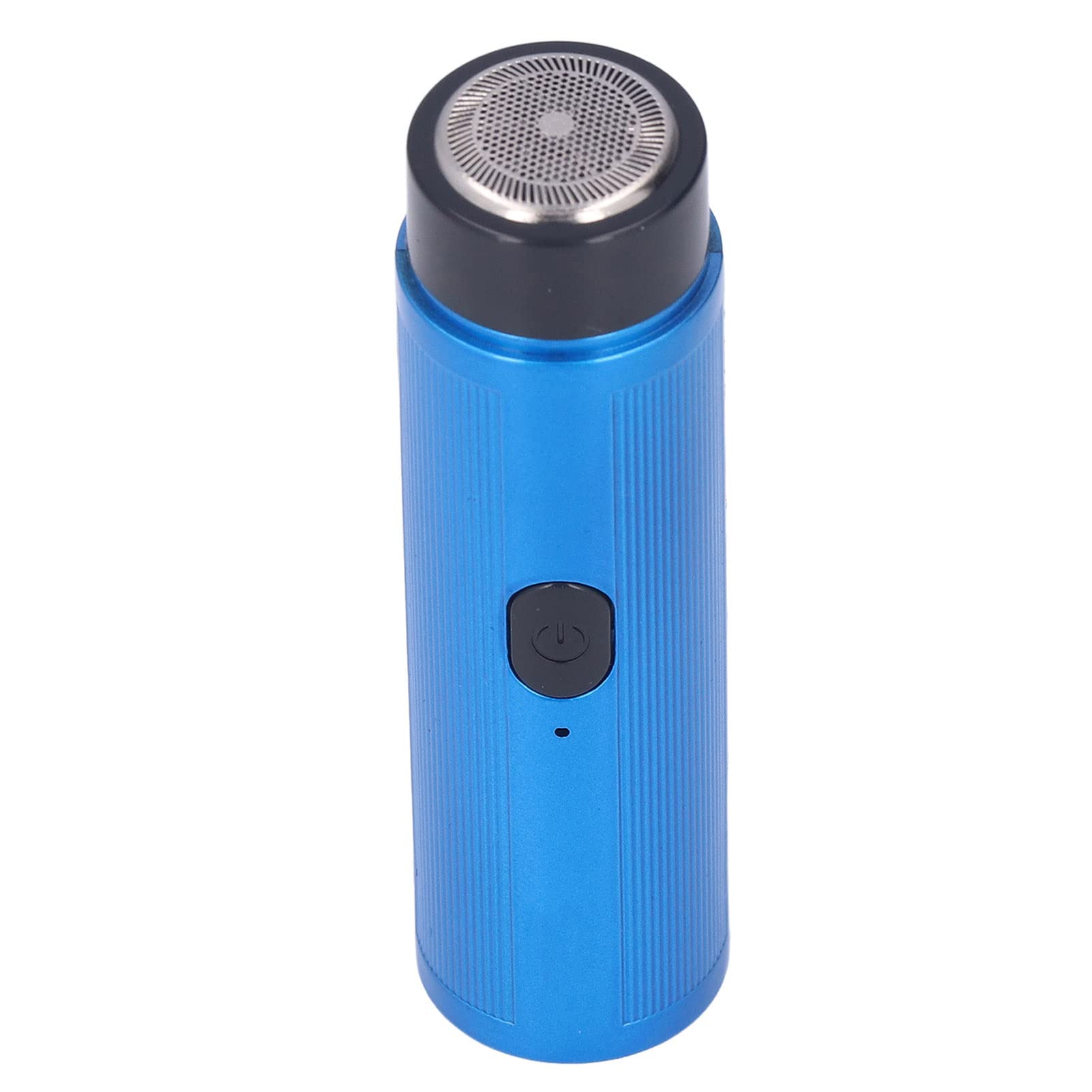 Men's Rechargeable Painless High Speed Mini Electric Shaver - Portable Travel & Home Use - Blue - Perfect for Business Trips, Gym Bags & Quick Grooming On The Go