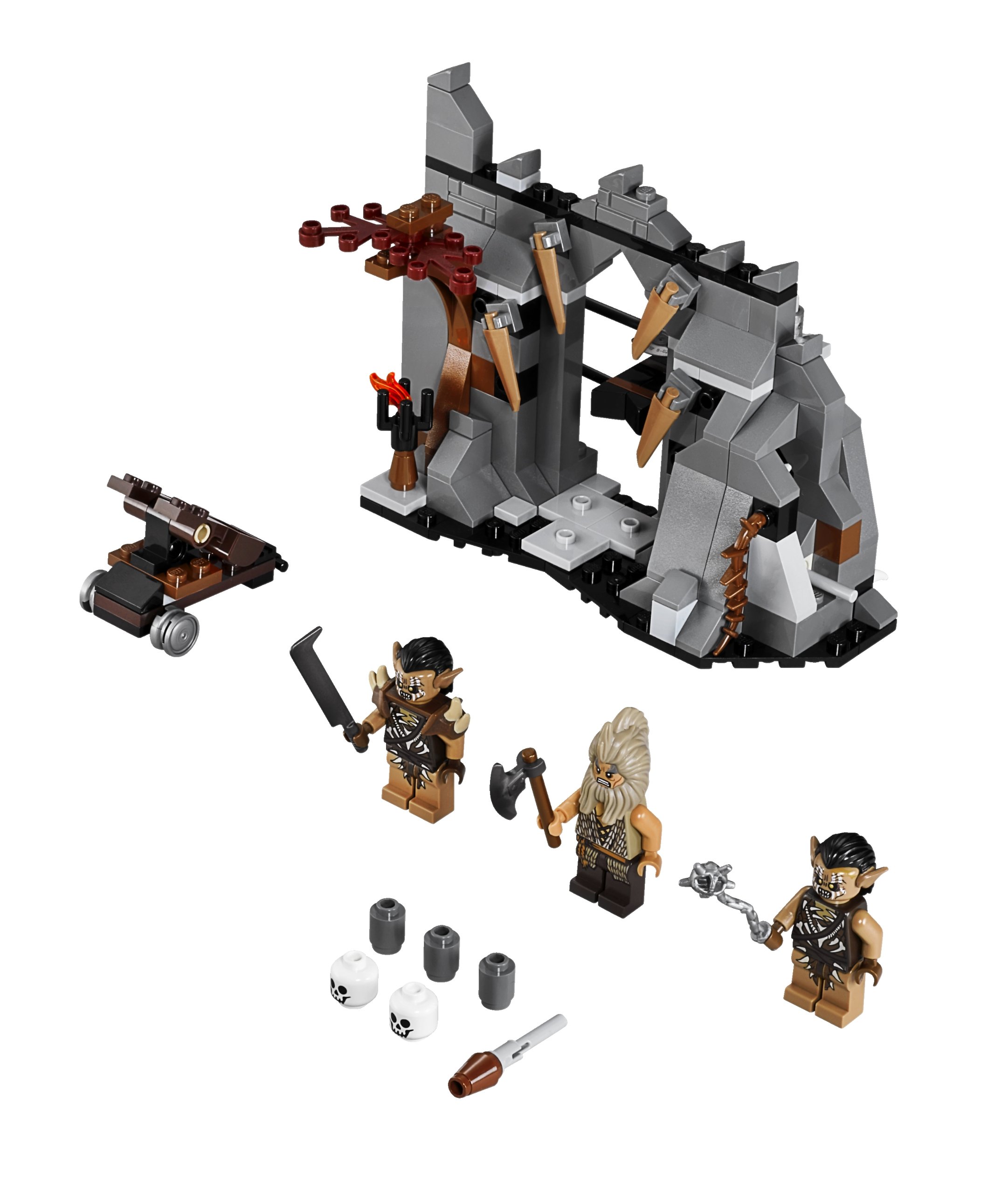 LEGO Lord of The Rings 79011 Dol Guldur Ambush Building Kit - 473 Pieces, Collectible Middle-earth Set for Kids & Adults, Perfect for Role Play & Display