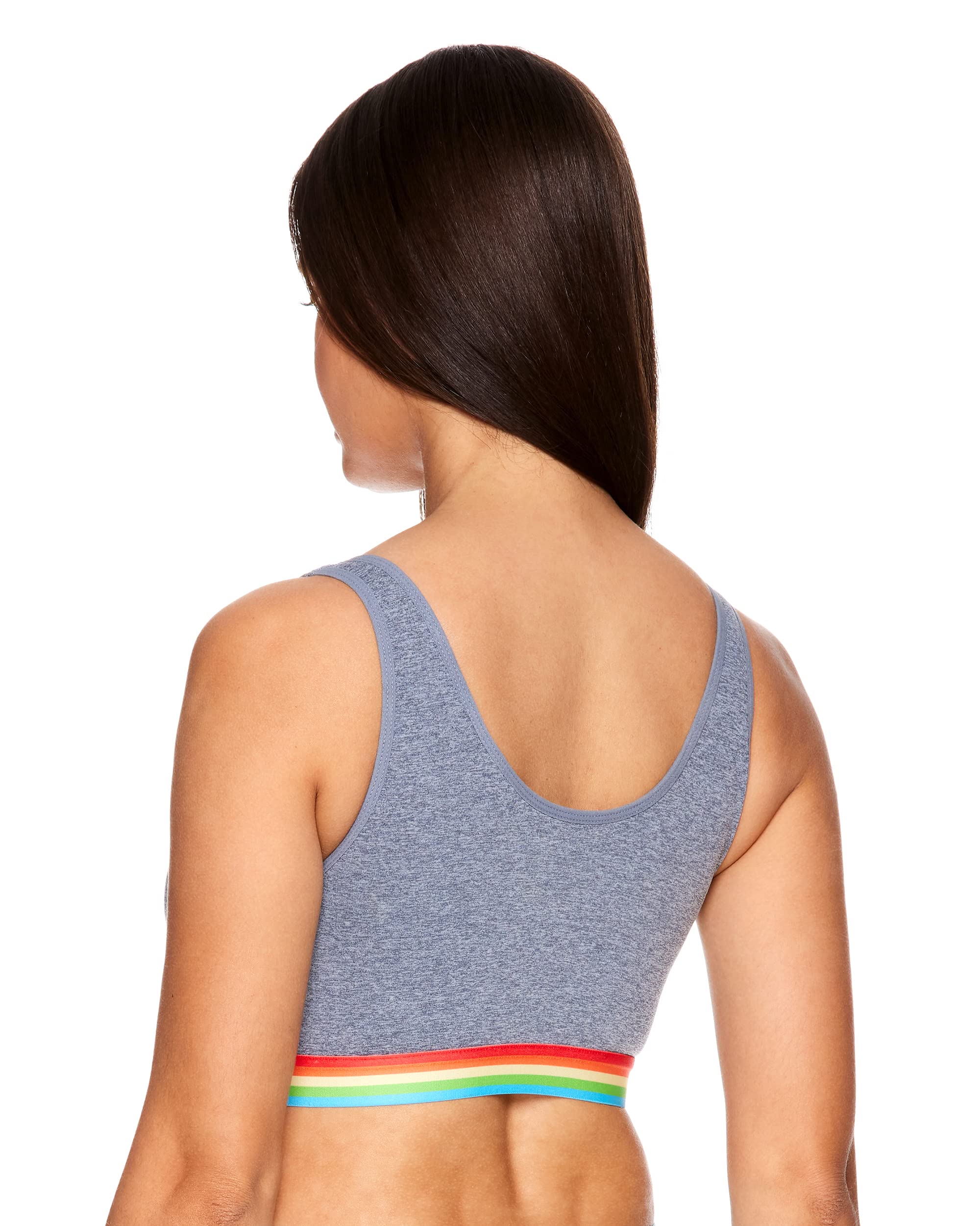 U.S. Polo Assn. Women's Wireless Sports Bras - 3 Pack Comfortable Support for Yoga, Running & Gym Workouts