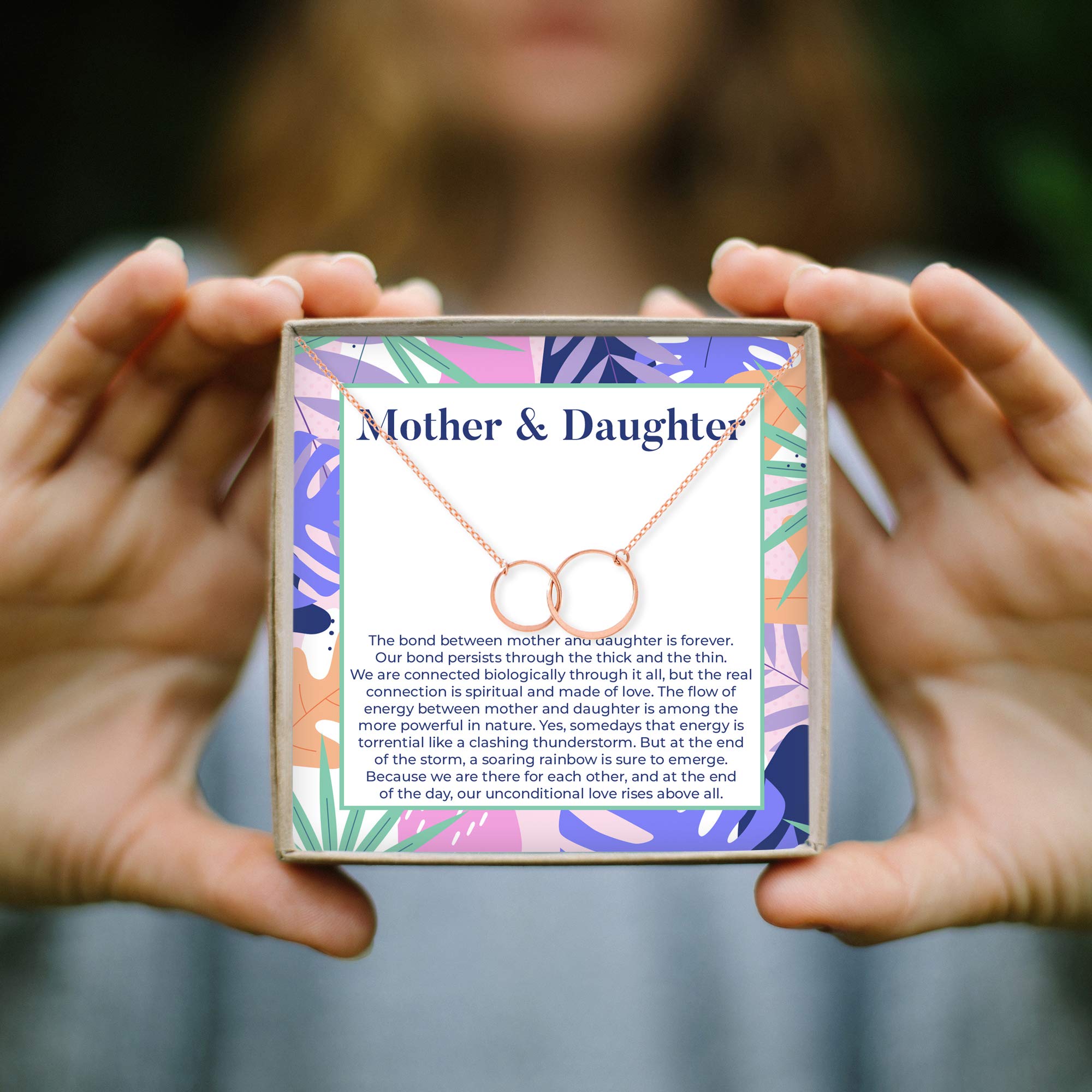 Mother & Daughter Necklace Set - Heart Shaped Matching Jewelry Gift for Birthday, Christmas, Anniversary | Perfect for Family Bonding & Special Occasions