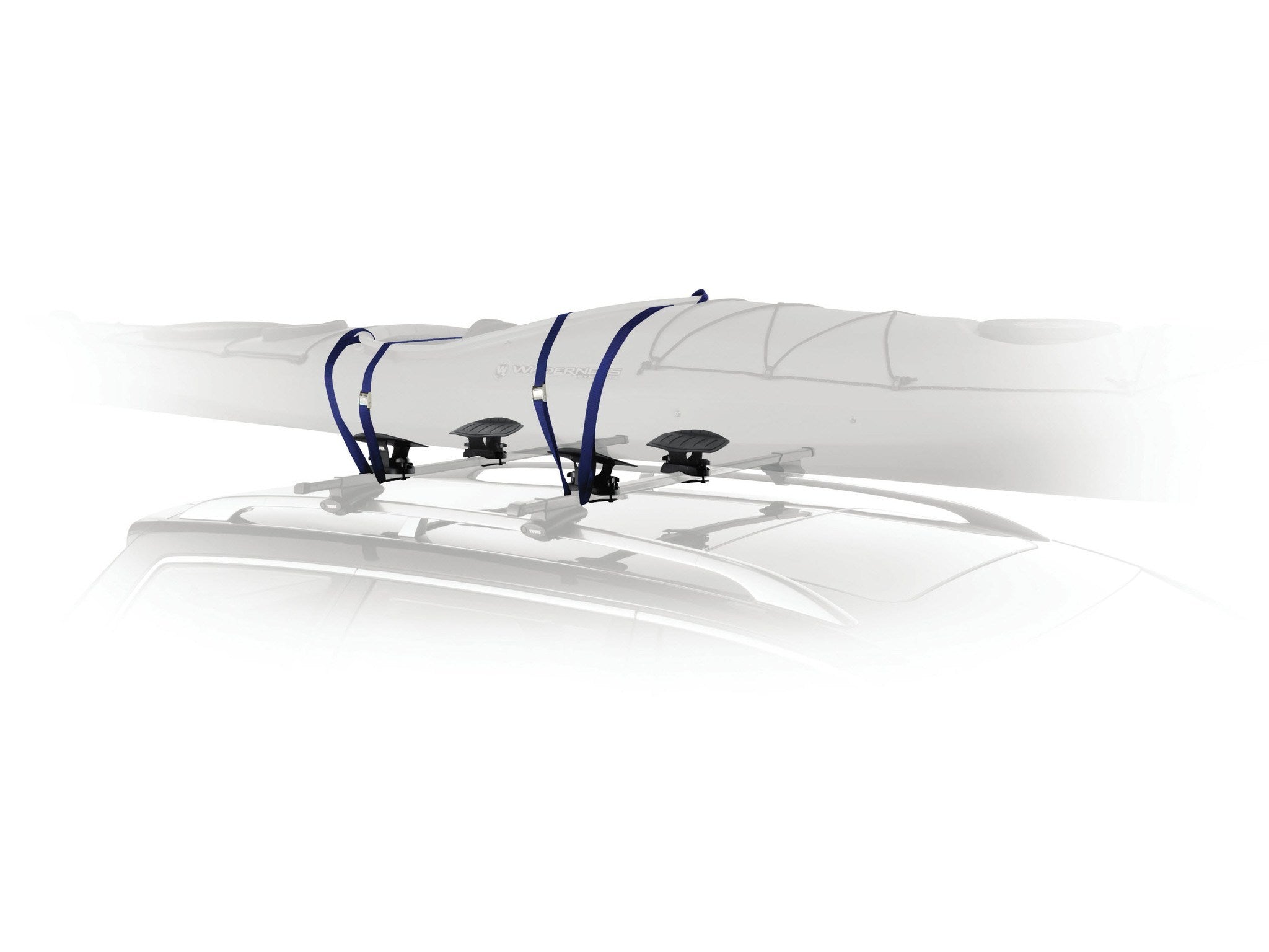 Thule Top Deck 881 Kayak Carrier - Premium Roof Rack Kayak Mount for Secure Transport - Perfect for SUVs, Trucks & Outdoor Adventures