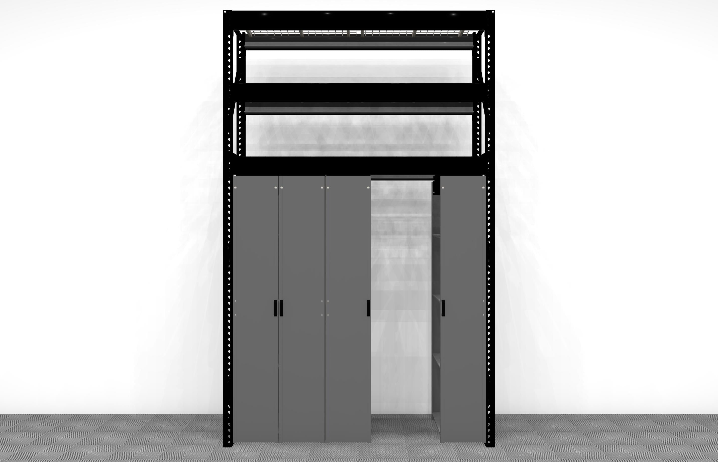 Levrack Heavy Duty Storage Shelving Units - Durable Metal Shelves for Garage, Warehouse & Home Organization