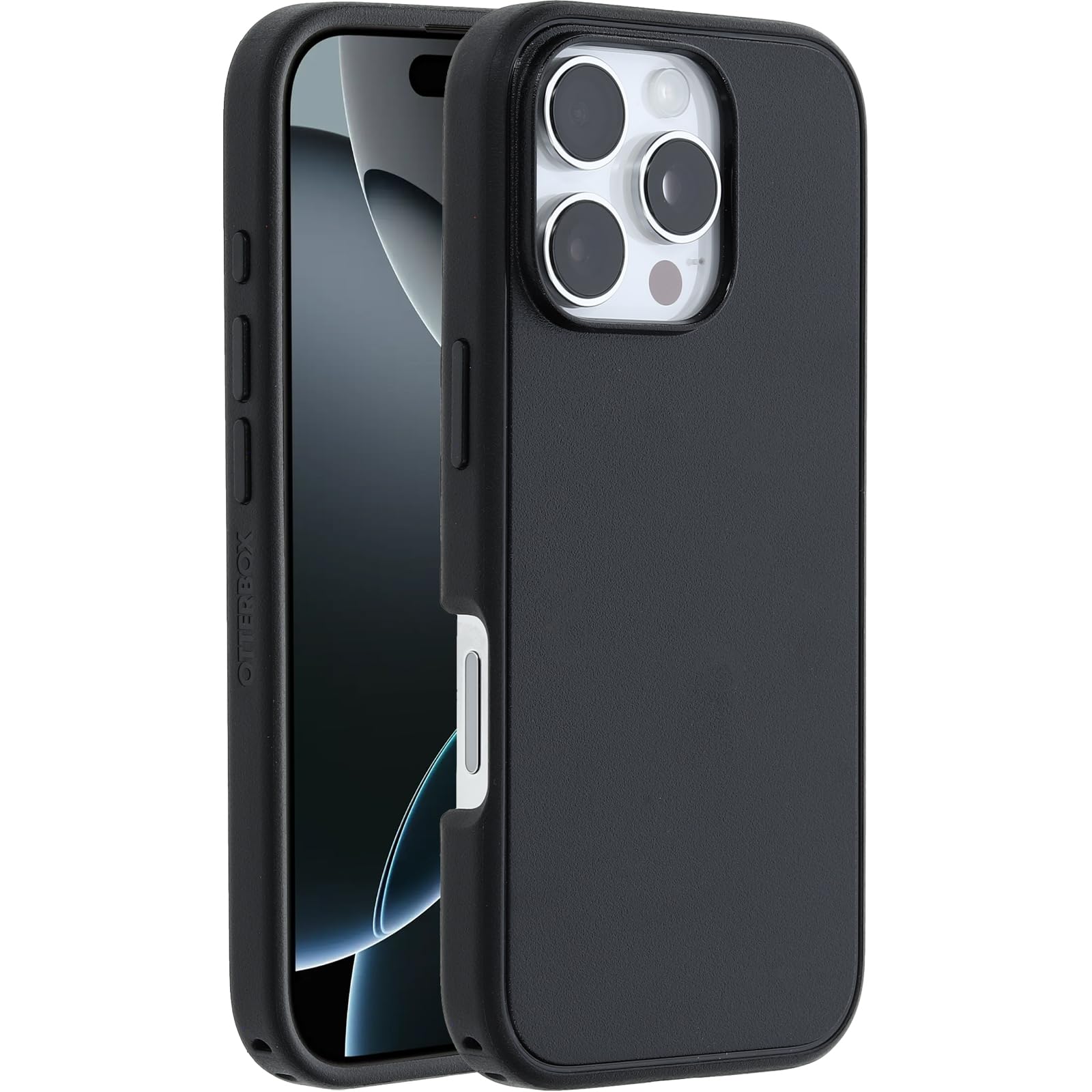 OtterBox Symmetry Series Case for iPhone 16 Pro - Slim Protective Cover with Drop Protection | Perfect for Everyday Use, Work & Outdoor Activities (Black)