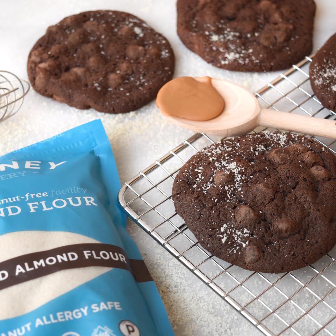 Barney Butter Almond Flour 13oz - Non-GMO, Gluten Free, Keto & Paleo Friendly, Vegan Almond Meal - Perfect for Baking, Smoothies & Healthy Recipes
