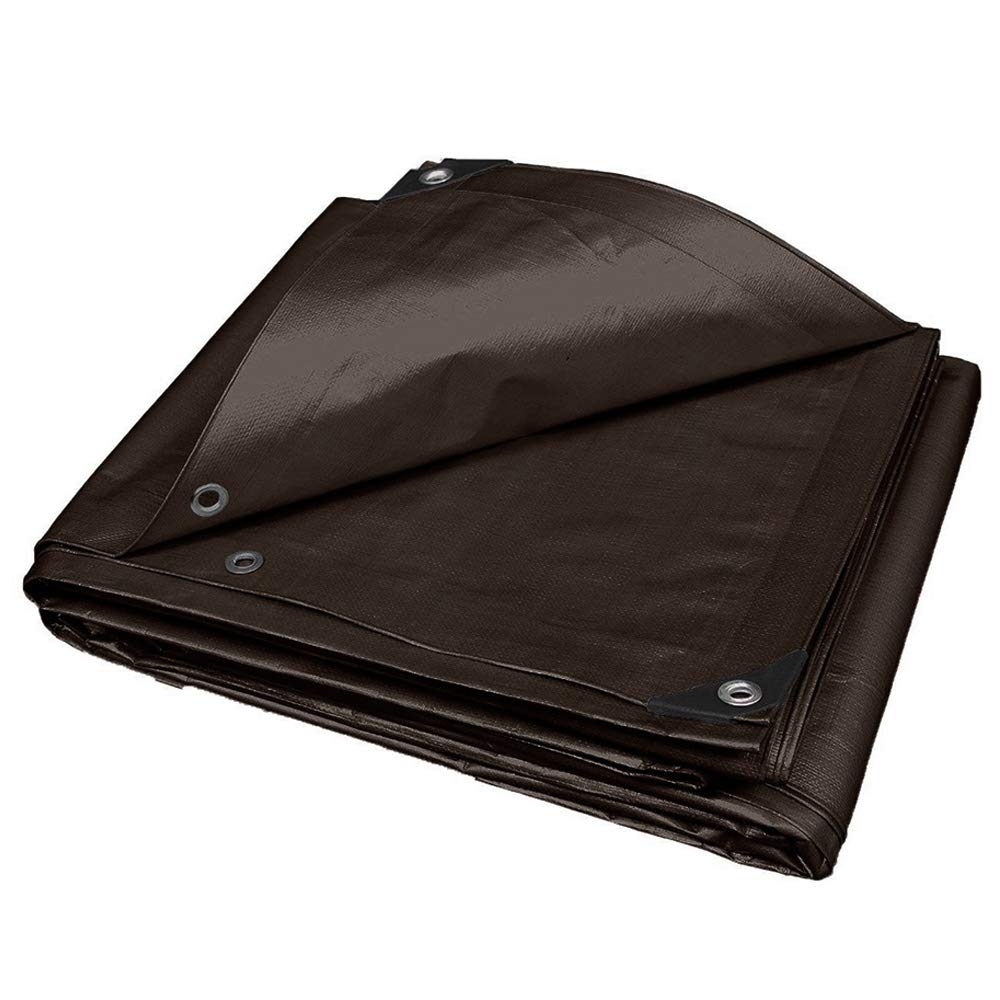 16 Mil 30x30FT Heavy Duty Waterproof Tarp Cover - UV & Rip Resistant, Reinforced Edges - Multi-Purpose Tarpaulin for Boat, RV, Canopy, Camping Tent, Shelter - Perfect for Outdoor Adventures, Construction Sites & Emergency Protection