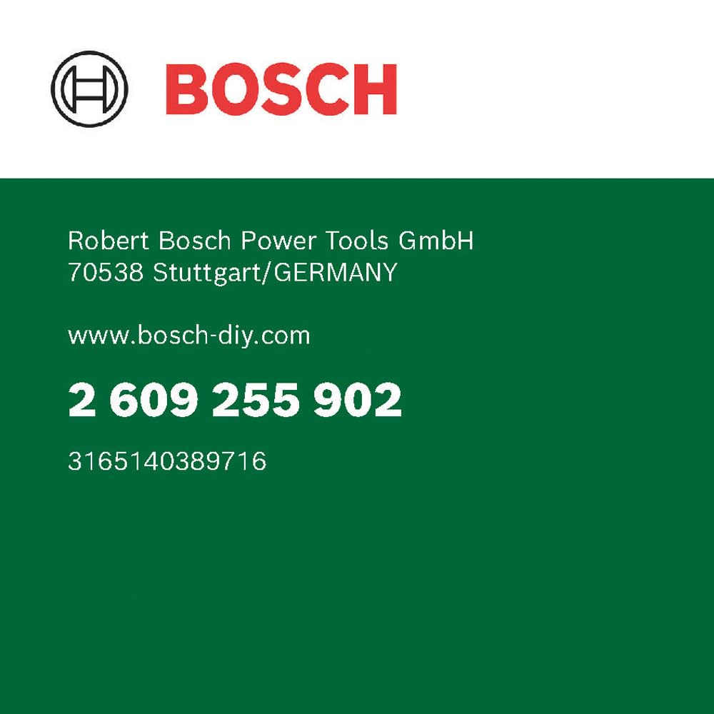 Bosch 2609255902 59mm Universal Bit Holder with Permanent Magnet & Quick-Change Drill Chuck for DIY Projects and Professional Use