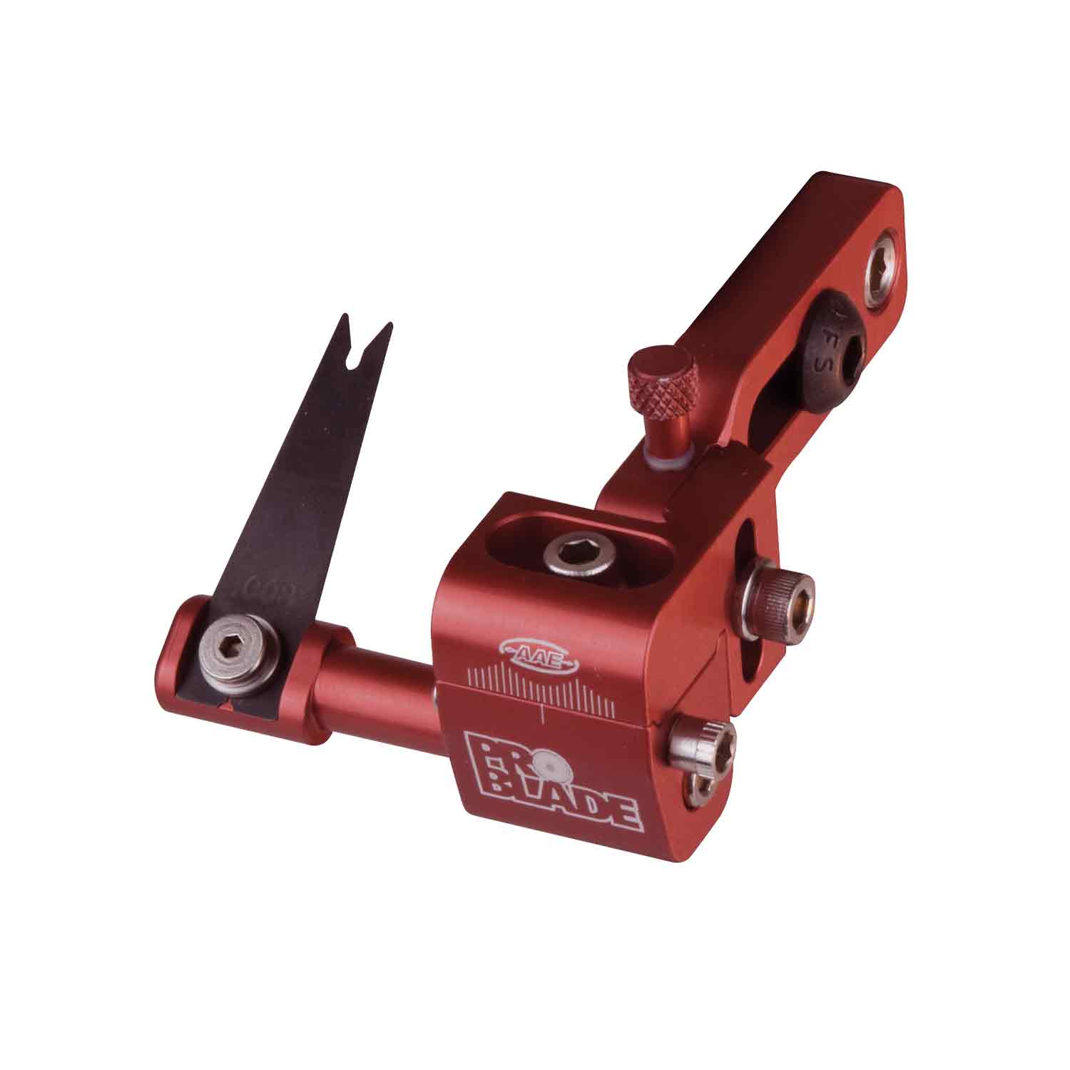 AAE Pro Blade Target Rest - Durable Archery Bow Stand for Outdoor Practice (Black, Blue, Red) - Perfect for Backyard, Hunting & Field Archery Training