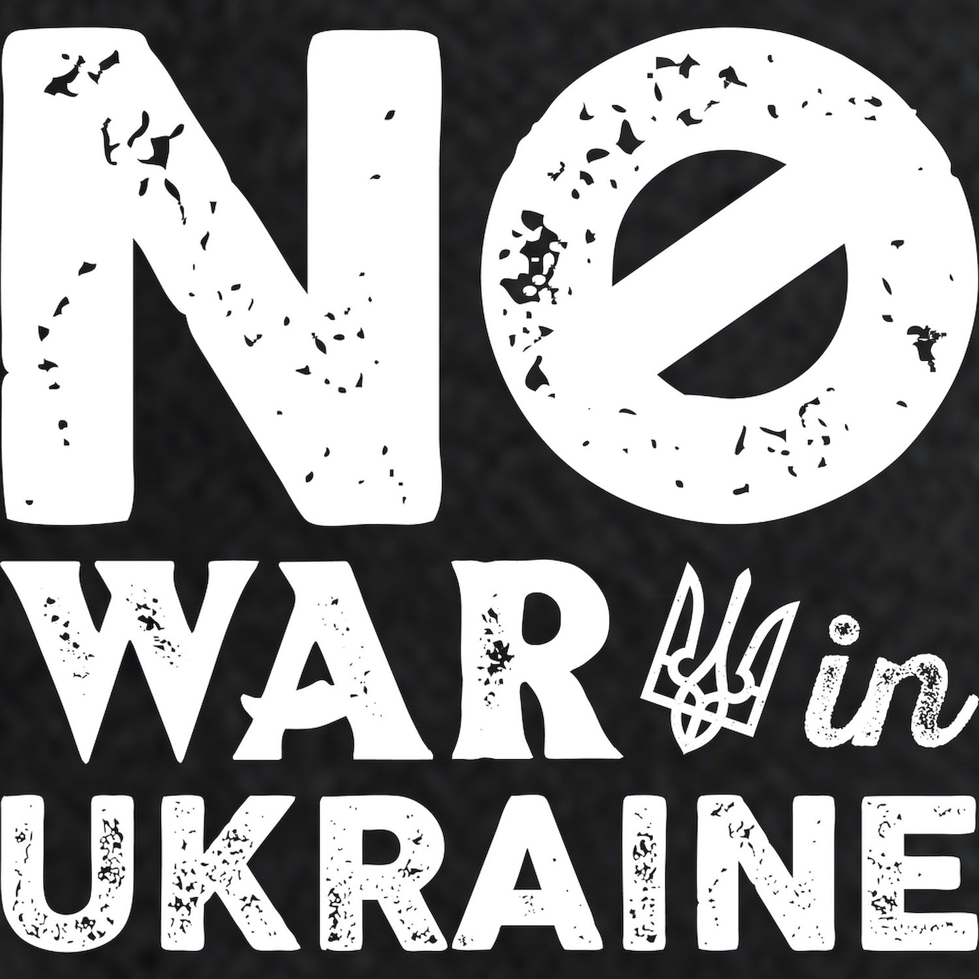 No War In Ukraine Women's Zip Up Hoodie - Soft Fleece Pullover Sweatshirt for Casual Wear & Peace Support
