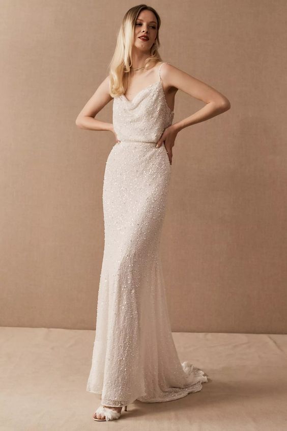 bhldn Rae Gown - Elegant Wedding Dress for Brides | Perfect for Beach, Garden & Formal Ceremonies