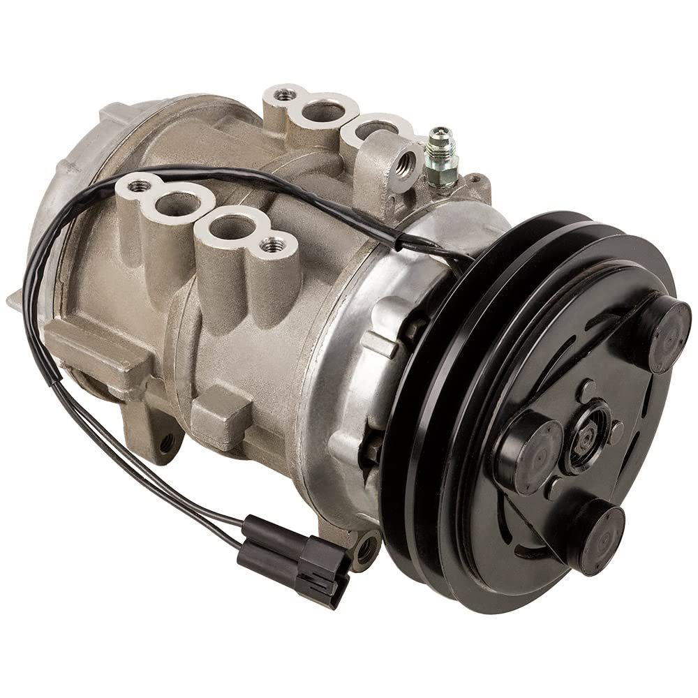 **New AC Compressor & Clutch Kit for Dodge Caravan Chrysler LeBaron Plymouth Reliant - BuyAutoParts 60-01164NA | Replacement for Broken A/C | Perfect for Summer Cooling & Road Trips**