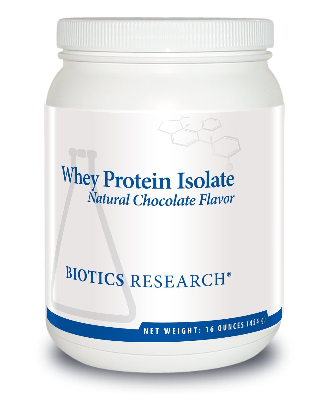 Biotics Research Whey Protein Isolate Powder - 20g Non-GMO Undenatured Chocolate Flavor for Muscle Growth & Recovery - Ideal for Post-Workout Shakes, Smoothies and Healthy Snacks