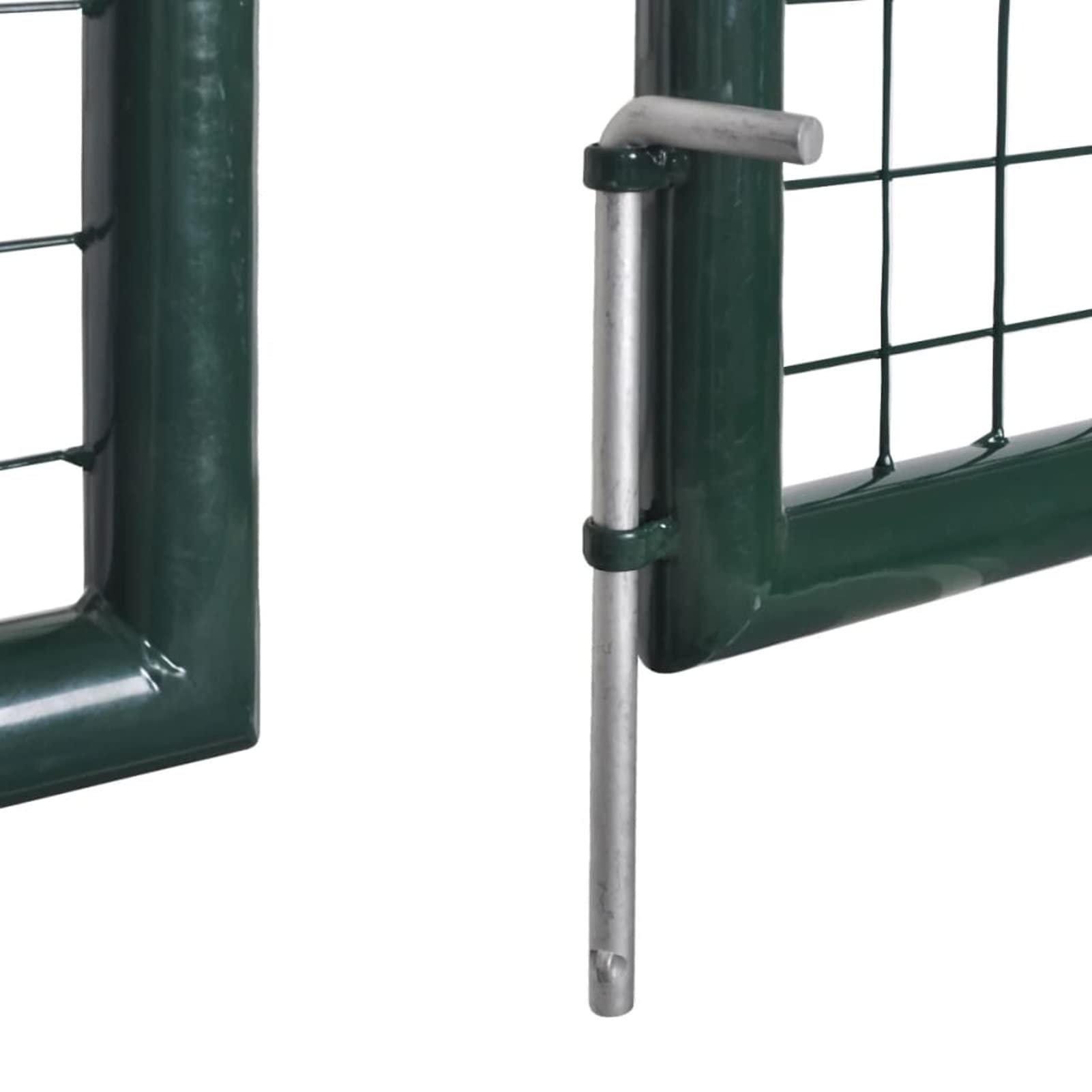 Metal Garden Fence Outdoor Decorative Steel Fencing for Yard - 120.5