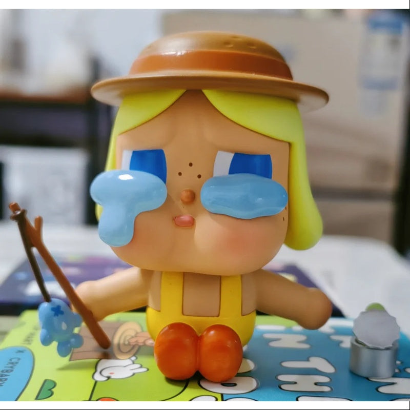 Crybaby Crying In The Woods Series FISHERMAN - Emotional Art Print for Home & Office Decor | Perfect Gift for Anime Fans & Art Collectors