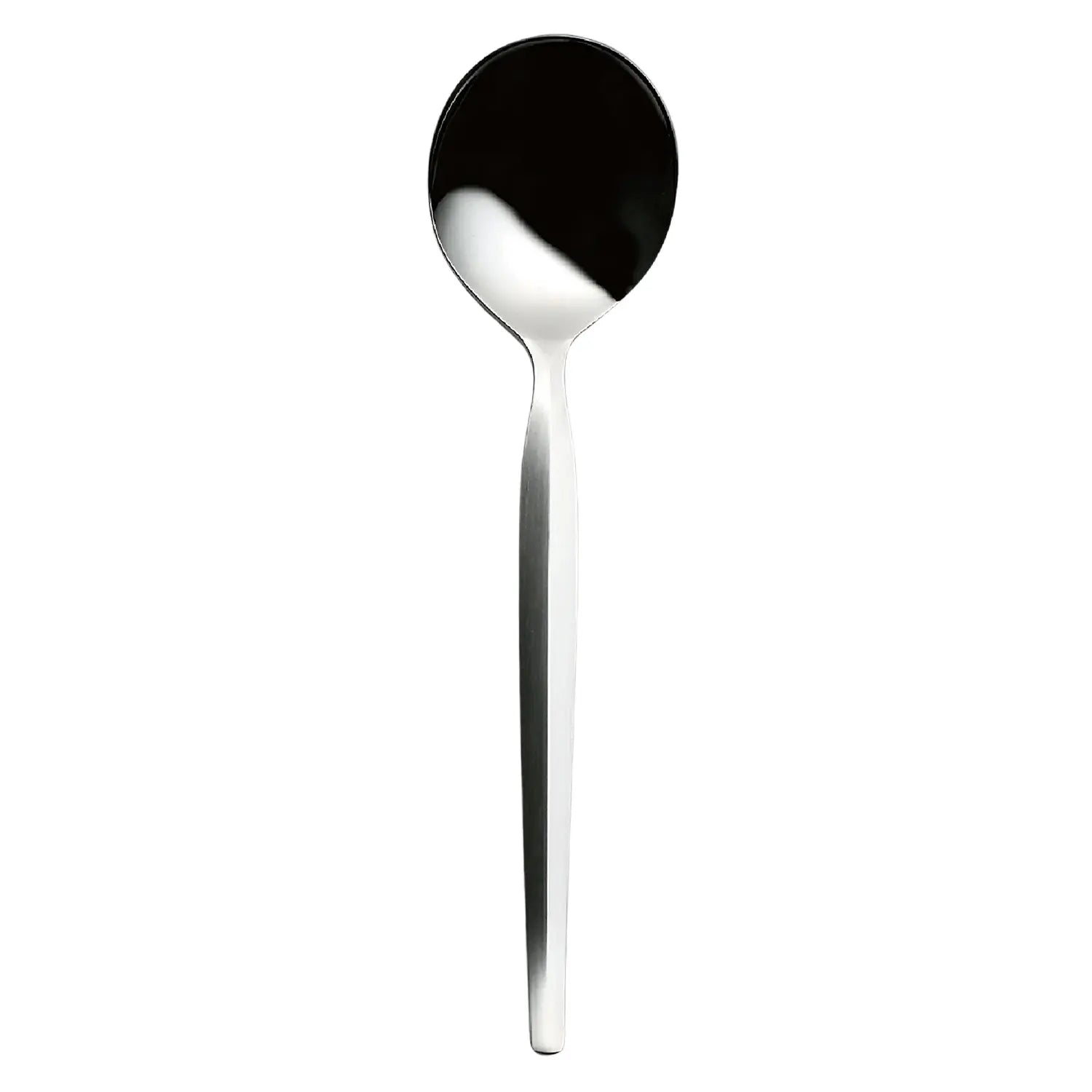 Premium Stainless Steel Dessert Spoon Set - Elegant Soup & Ice Cream Spoon for Fine Dining, Parties & Everyday Use