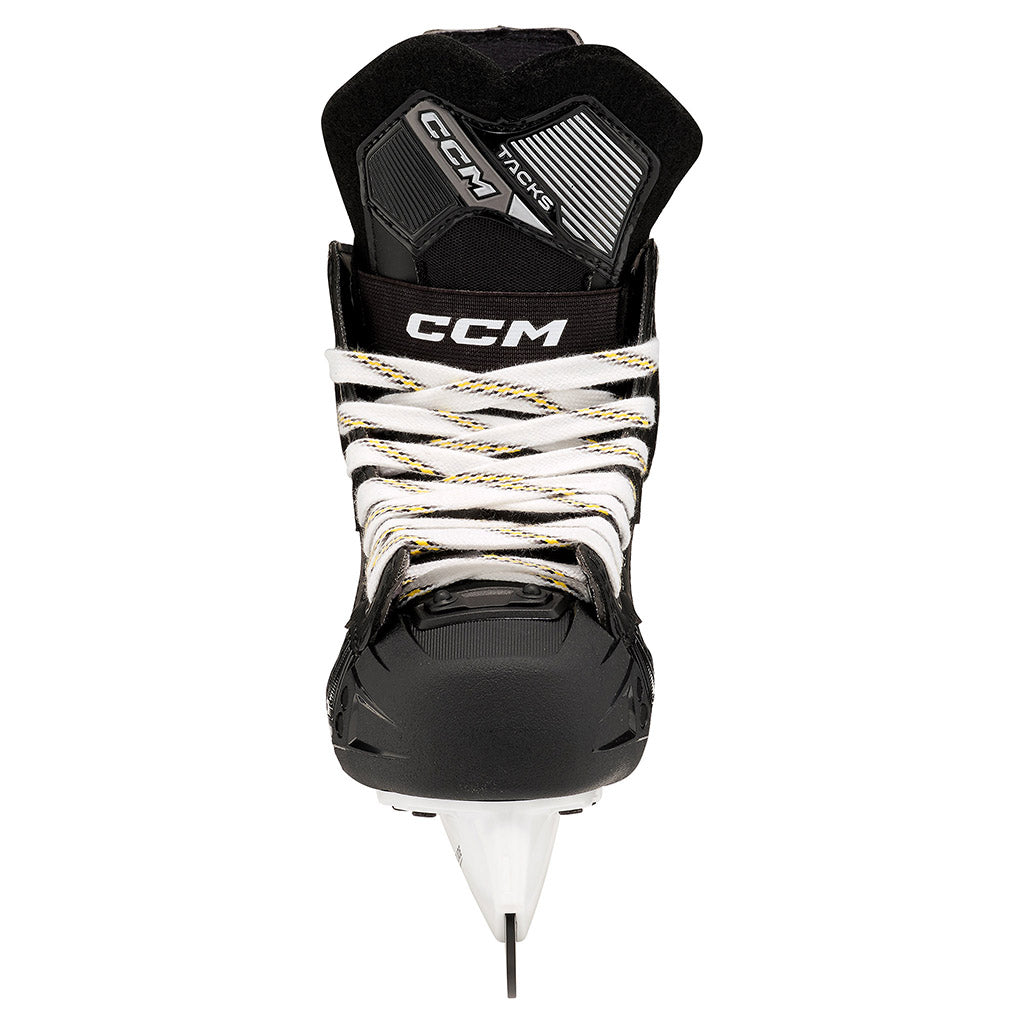 CCM Tacks Vector Plus 2022 Junior Ice Hockey Skates - Youth Hockey Skates for Boys & Girls - Perfect for Ice Rink Practice & Competitive Games