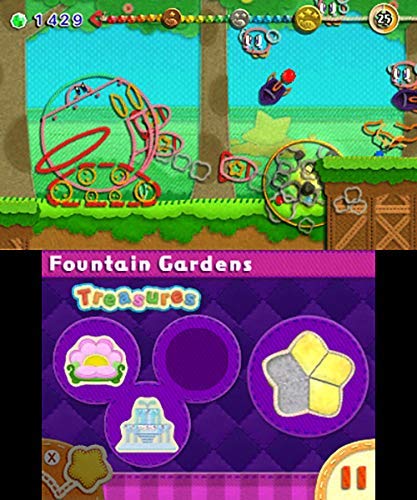 Kirby's Extra Epic Yarn - Nintendo 3DS Game (Renewed) | Fun Adventure Platformer for Kids & Adults | Perfect for Travel & Family Game Nights