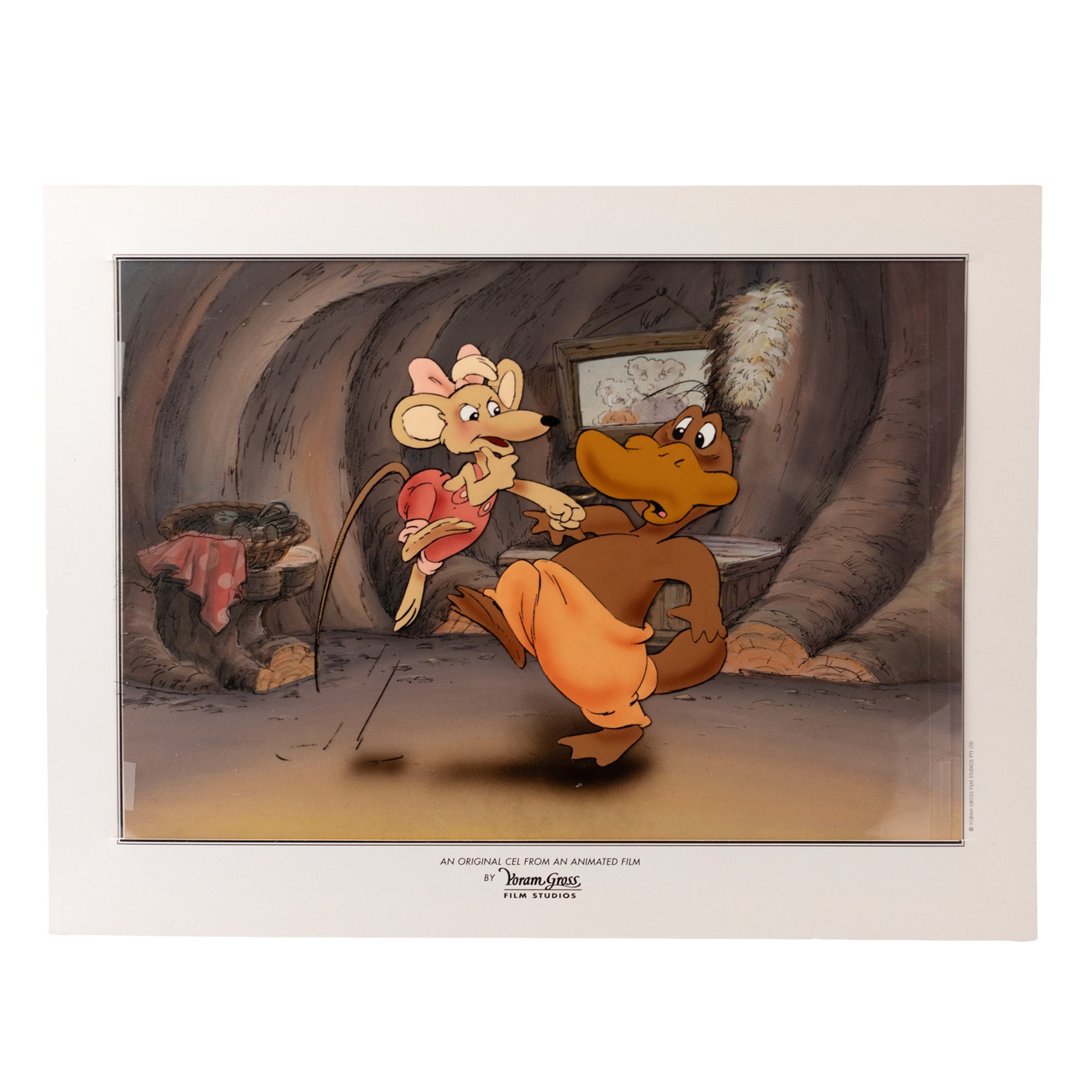 Original Yoram Gross Film Cel - Authentic Collectible Animation Art (Various Designs) - Perfect for Disney Fans, Animation Enthusiasts & Home Decor