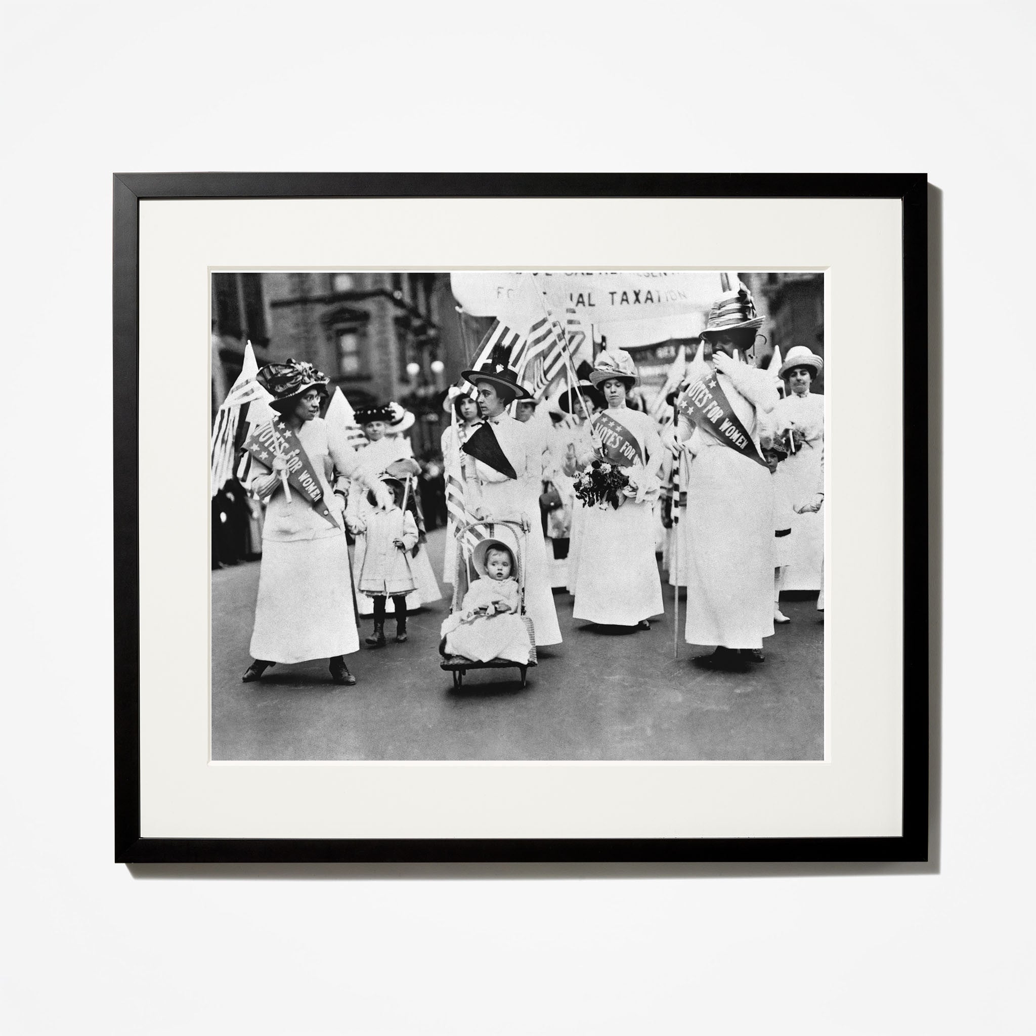 Vintage Suffragists Parade Poster - Women's Rights Movement Wall Art for Home & Office Decor - Perfect for History Classrooms & Feminist Gift Ideas