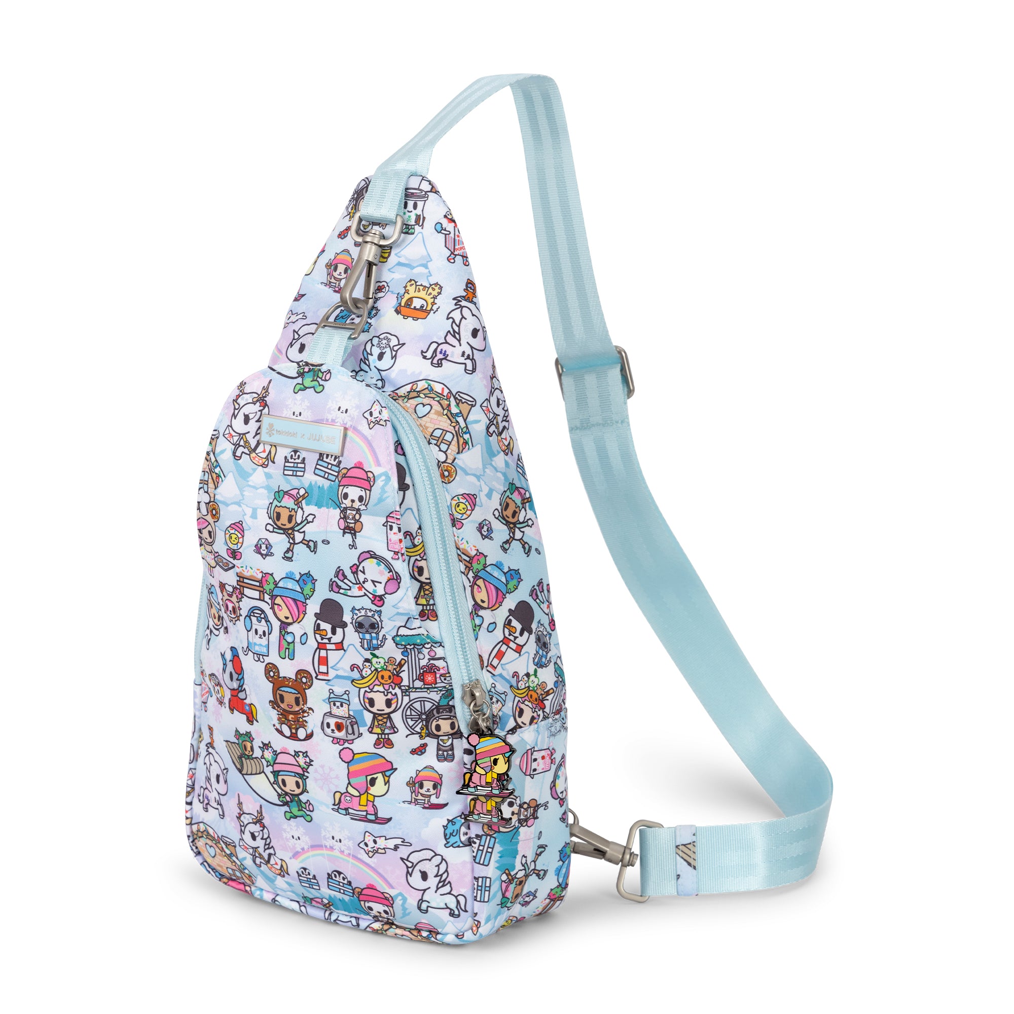 JuJuBe x tokidoki Snow Day Collection - Stylish Winter-Themed Diaper Bags & Accessories for Moms & Babies | Perfect for Travel, Shopping & Outdoor Adventures