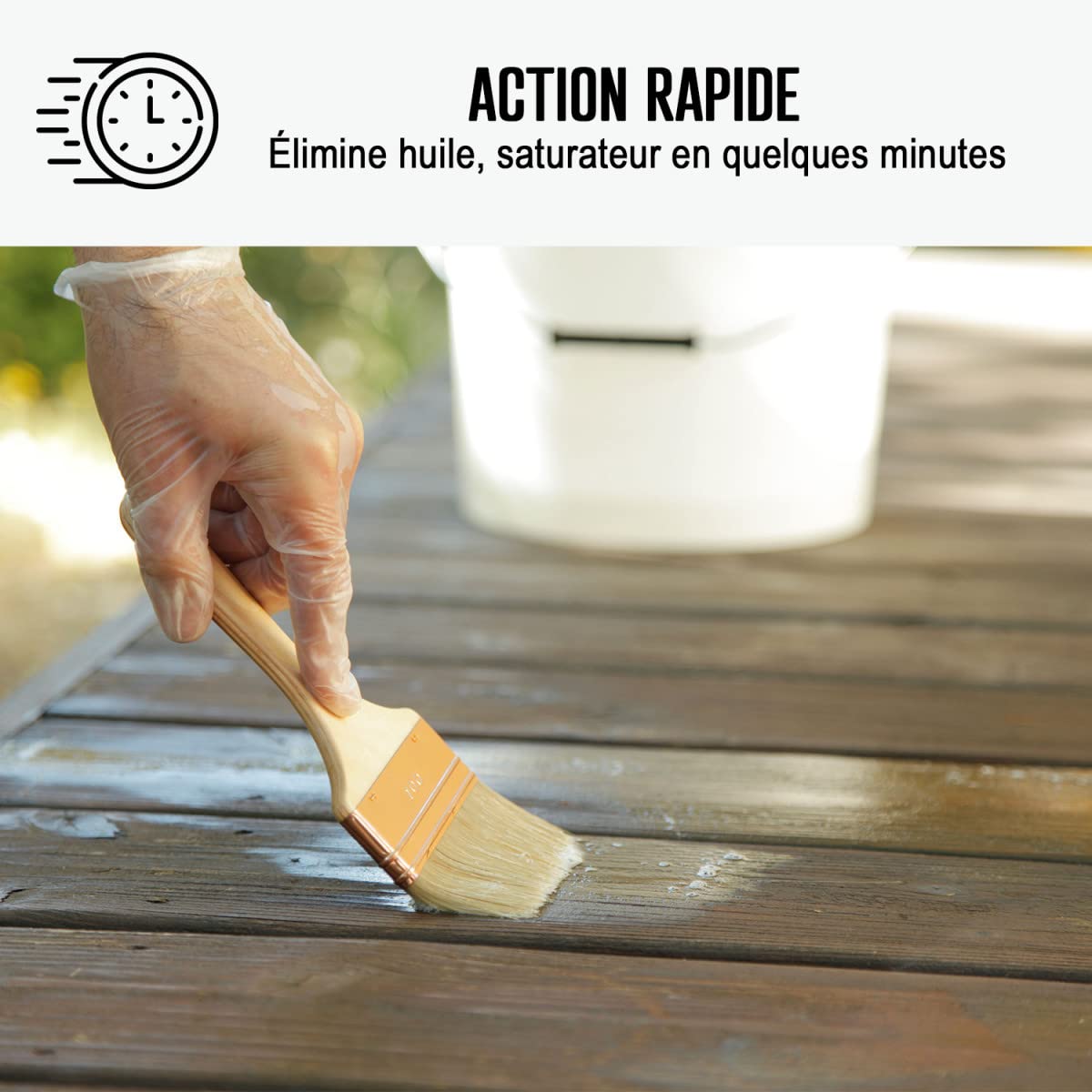 ARCABOIS 817-5 L Wood Degreaser Cleaner by ARCANE INDUSTRIES - Powerful Wood Stain & Grease Remover for Kitchen Cabinets, Furniture & Outdoor Decks