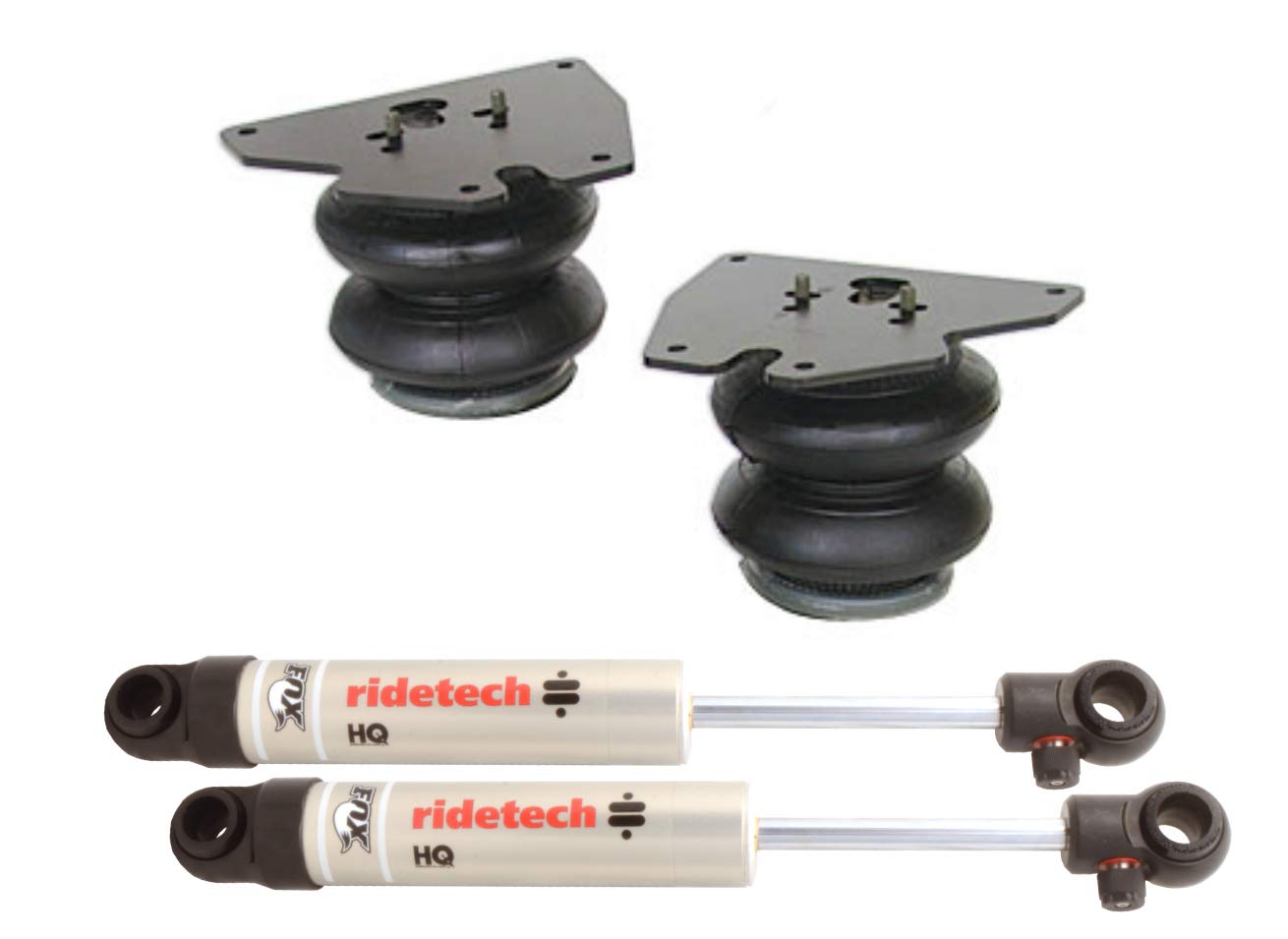 Ridetech CoolRide Front Coil to Air Conversion Kit - Upgrade Your Ride for Smooth Performance | Perfect for Hot Rods, Classic Cars & Custom Builds