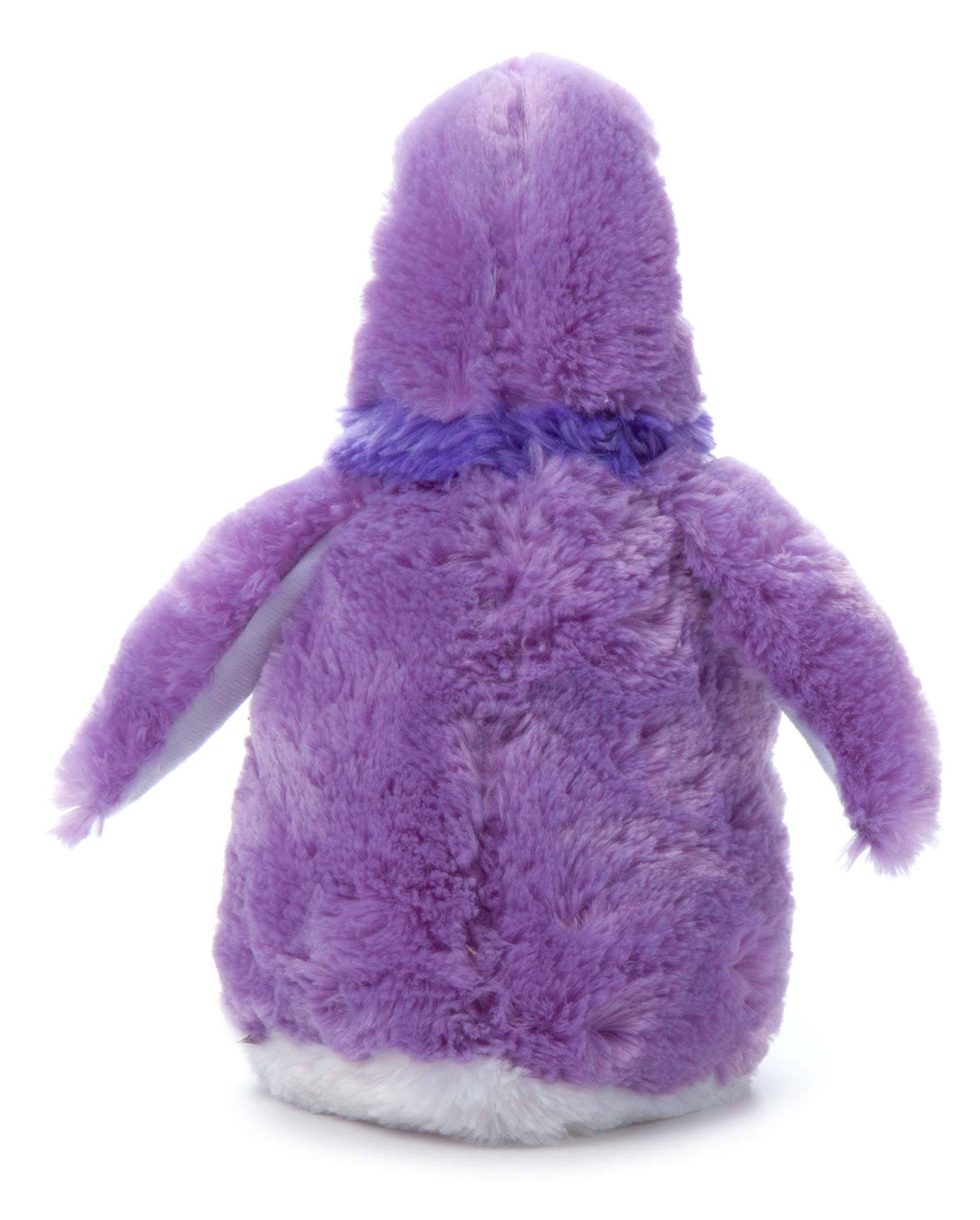 12-inch Purple Penguin Plush Toy - Soft & Cute Stuffed Animal for Kids, Perfect Gift for Girls & Boys | Birthday, Christmas, Nursery Decor, Cuddling Companion