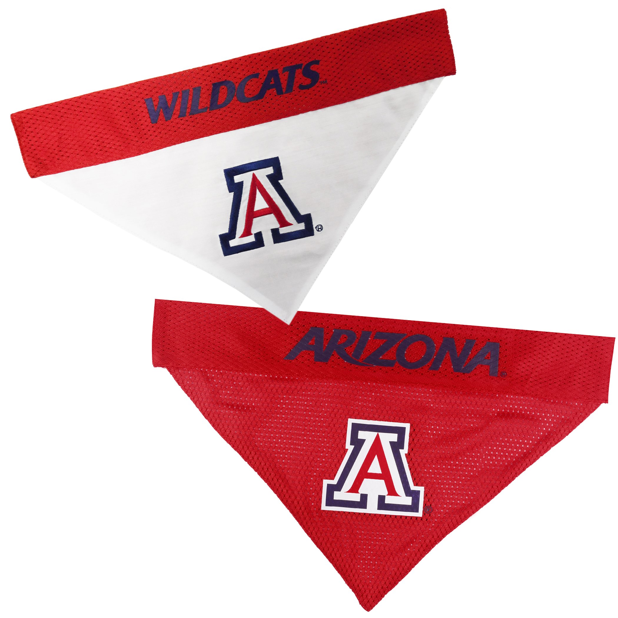 Arizona Wildcats Reversible Pet Bandana for Small/Medium Dogs - Cute Collegiate Dog Accessories for Game Day & Campus Life