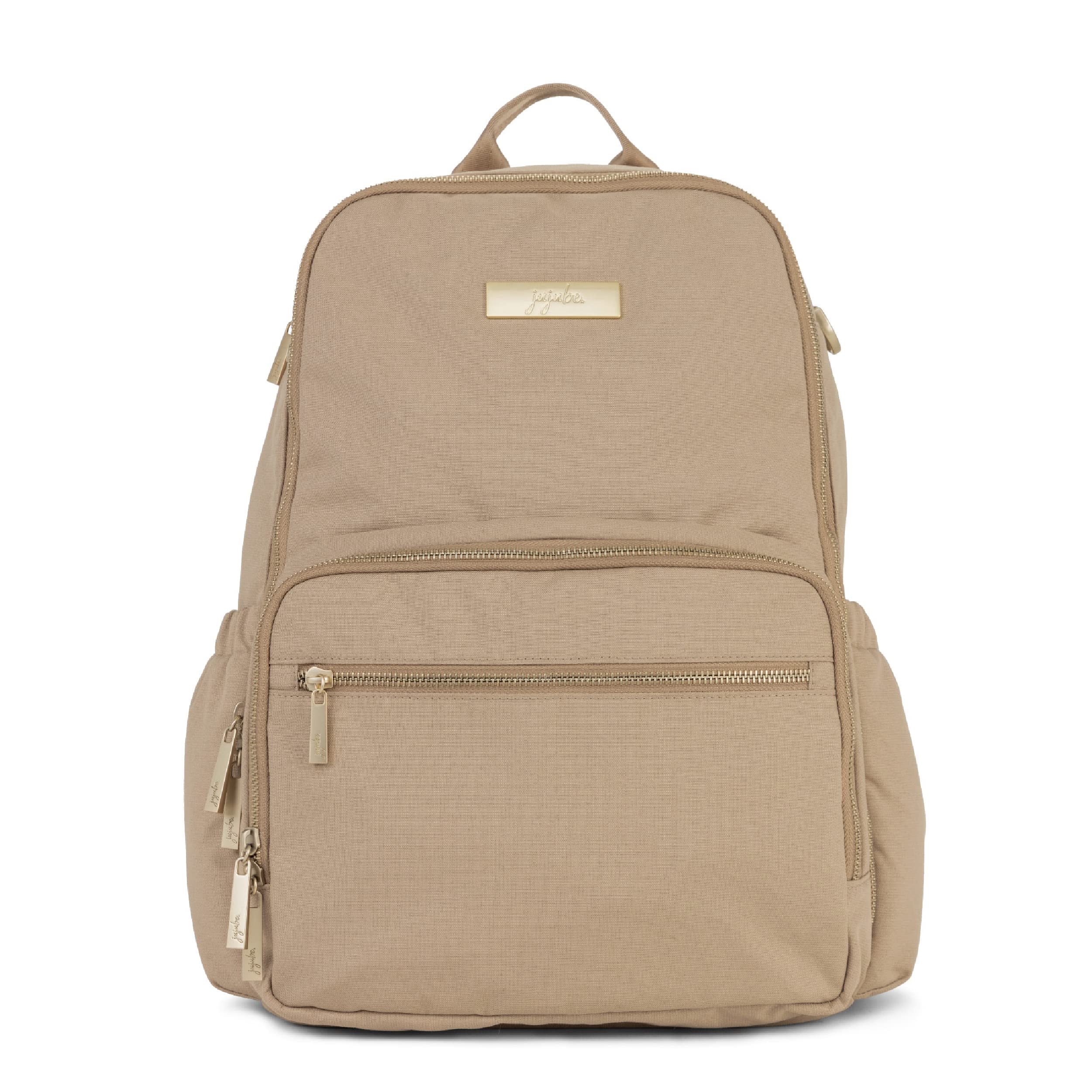 JuJuBe Zealous Diaper Bag Backpack - Stylish Travel Backpack with 9 Pockets for Moms | Perfect for Baby Essentials, Daycare & Family Outings
