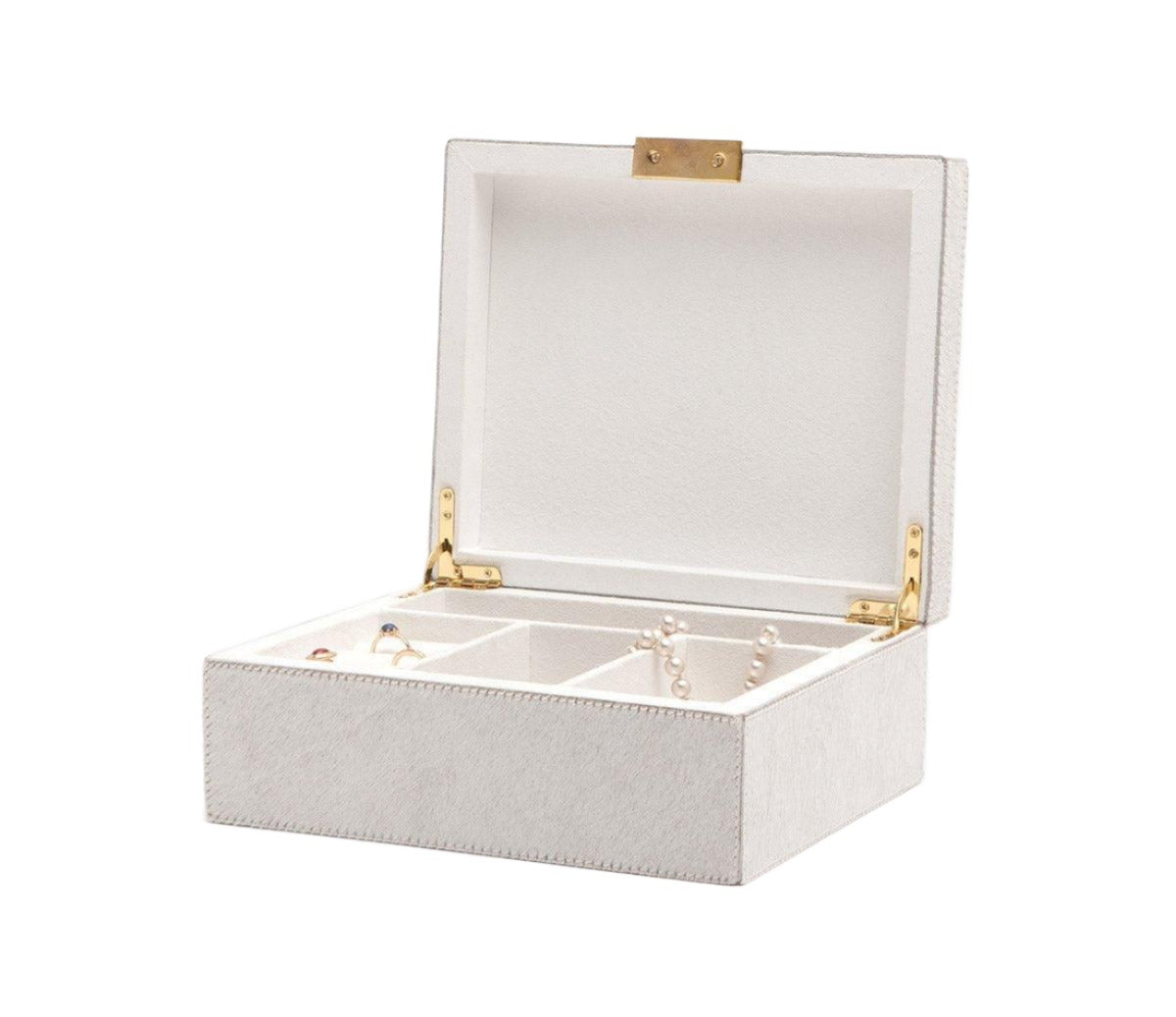 Berset Medium Jewelry Box - Elegant Storage for Necklaces, Rings & Earrings - Perfect for Travel, Gifts & Home Organization