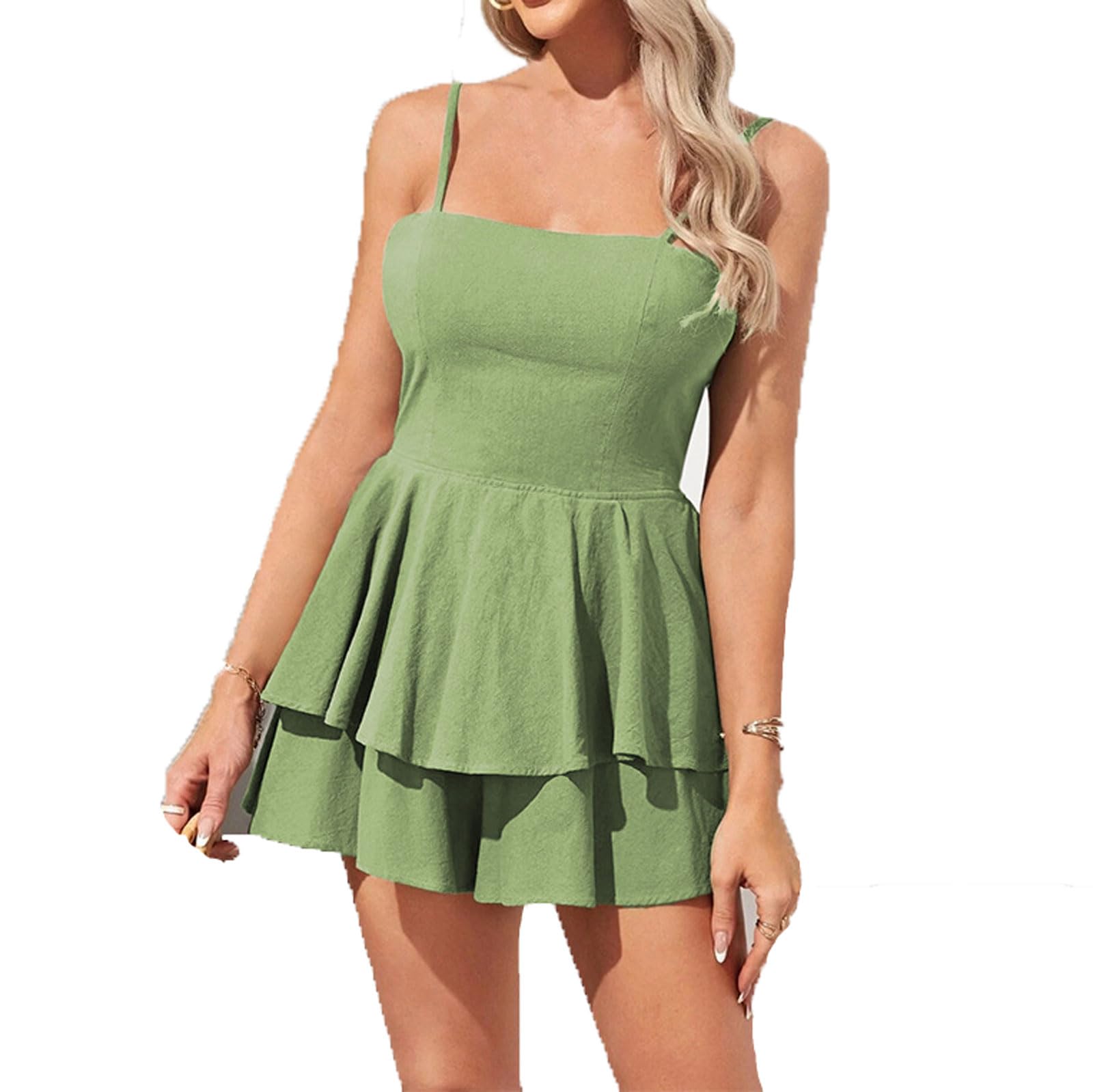 BNGD Women's Backless Bow Tie Short Dress - Sexy Halter Summer Dress 2025 for Homecoming, Parties & Date Nights | Flirty Casual & Evening Wear