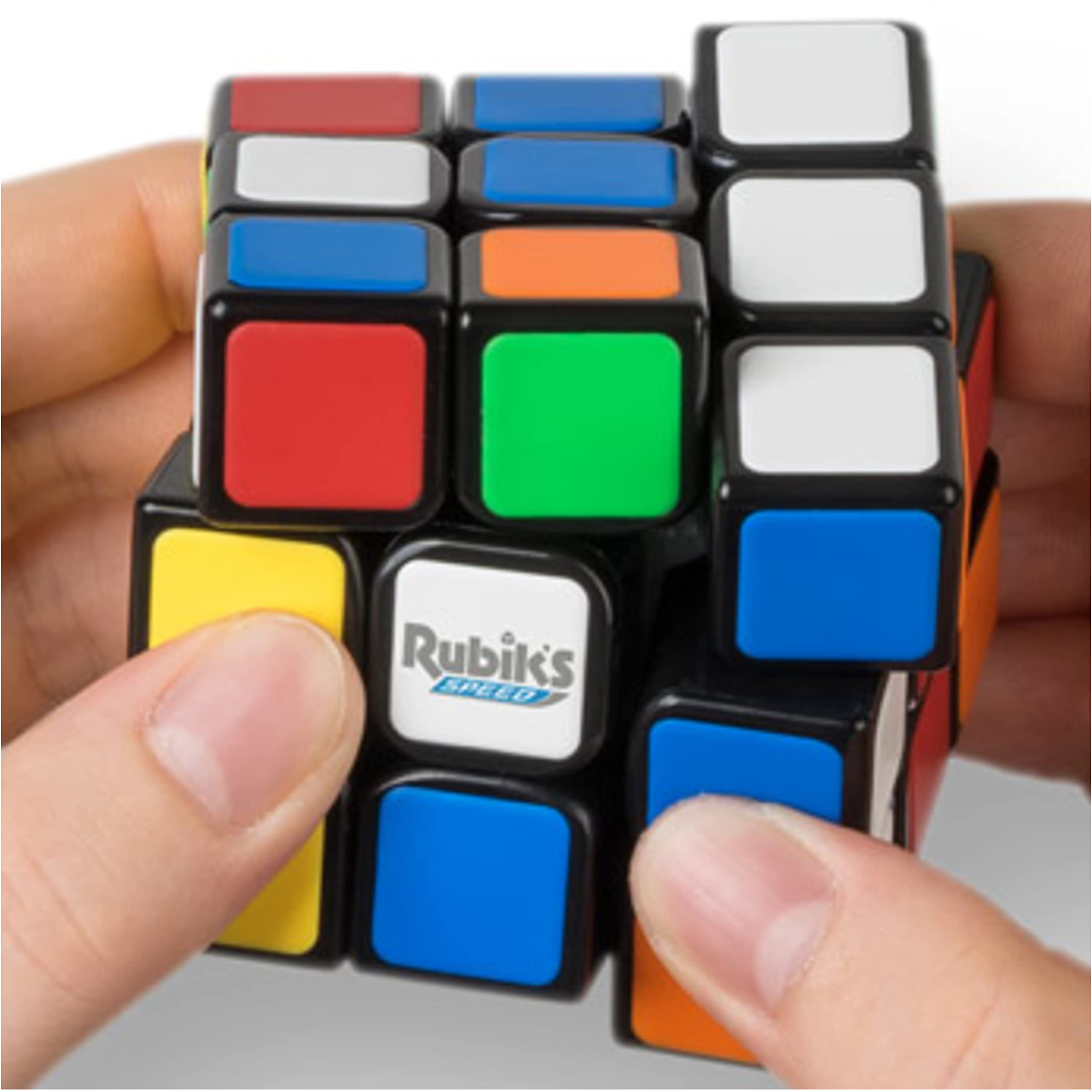 Rubik's 3x3 Magnetic Speed Cube - Fast Smooth Turning Puzzle Game for Adults & Kids - STEM Learning Toy for Problem Solving & Brain Training - Perfect for Competitions, Gifts & Classroom Activities